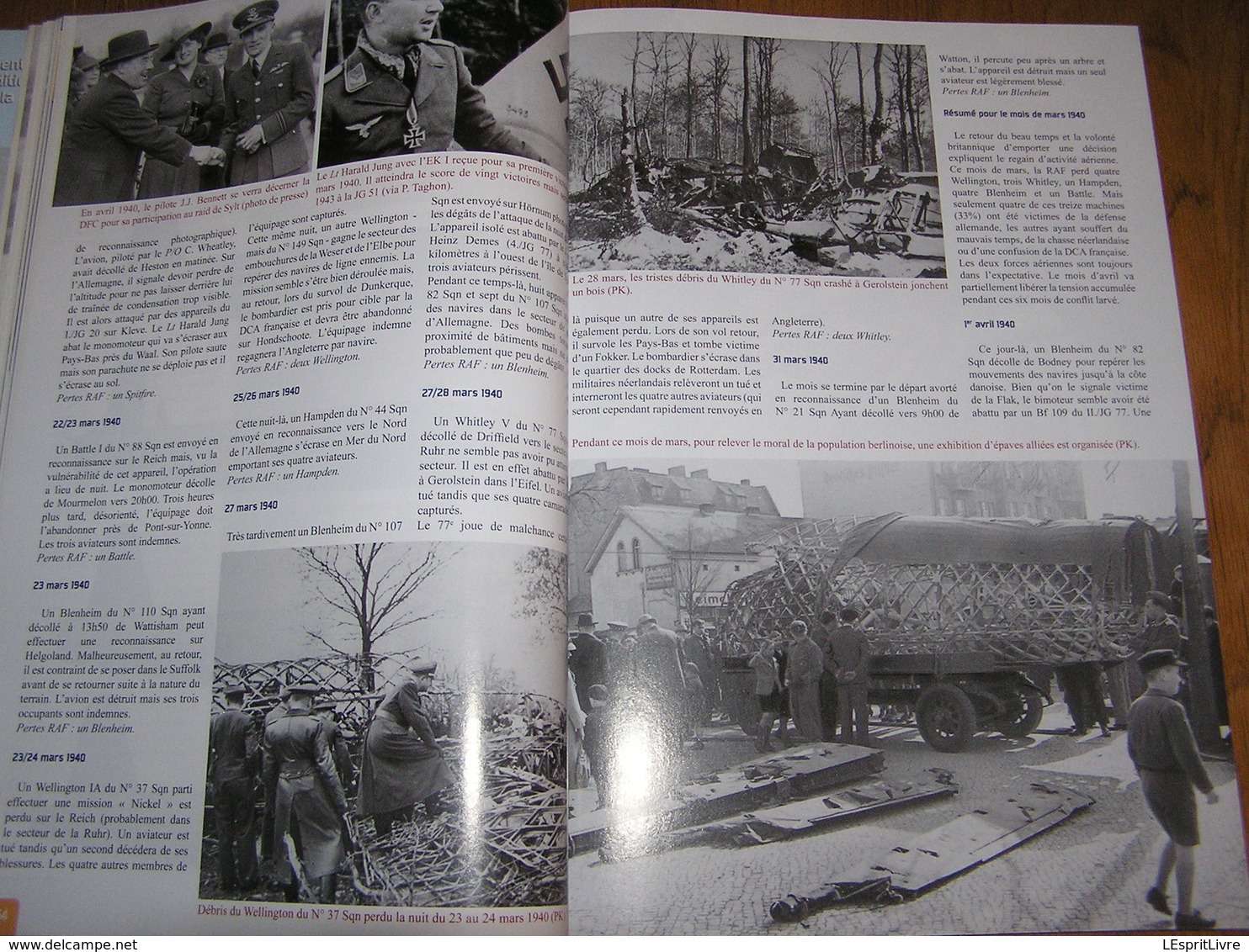 BATAILLES AERIENNES N° 53 Guerre 40 45 Quand la RAF Bombardait l'Allemagne 3 ème Reich Aviation Avion Aircraft