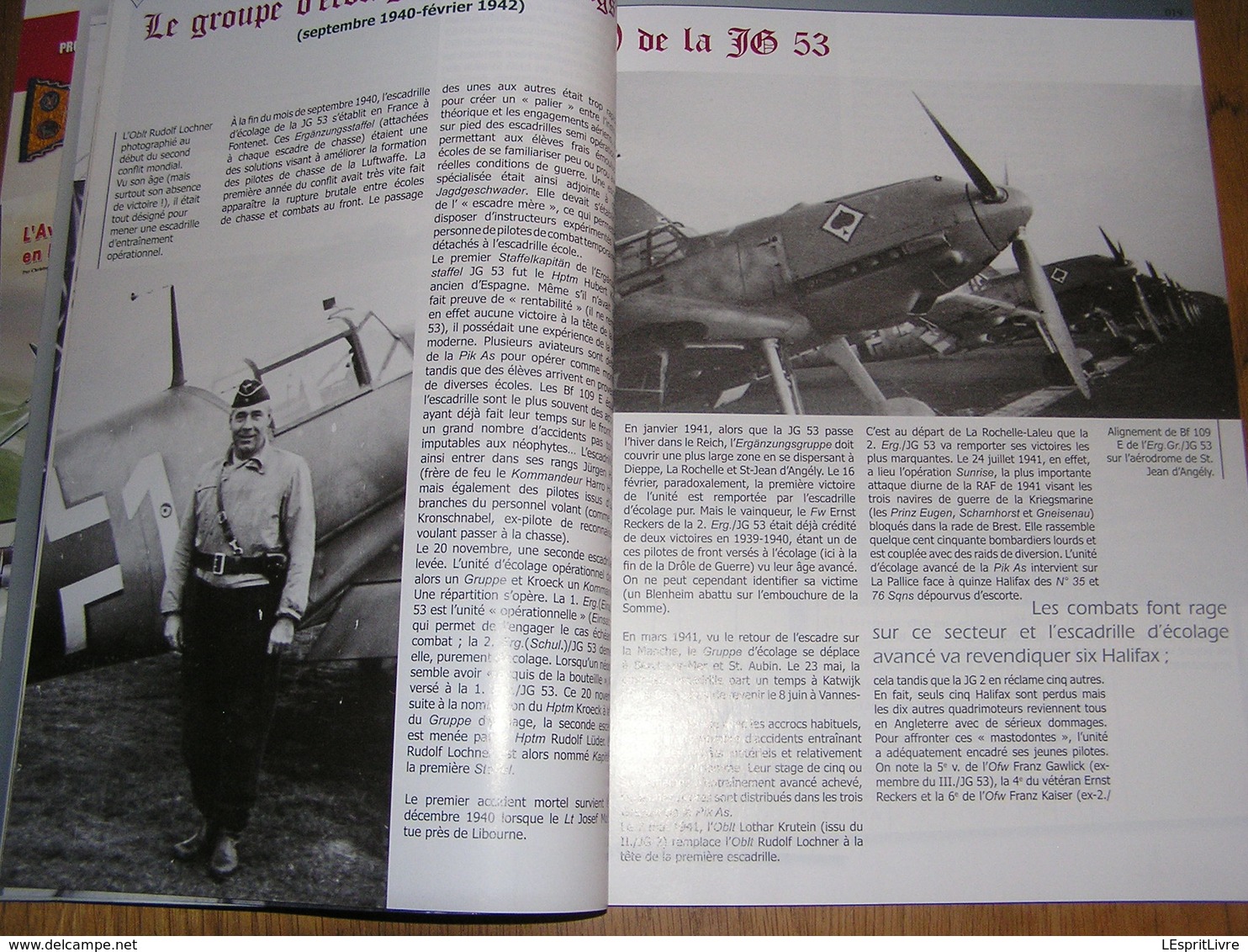 BATAILLES AERIENNES N° 59 Guerre 40 45 L'Histoire de la Jagdgeschwader 53 Pik As (2) Luftwaffe Aviation Allemande Malte