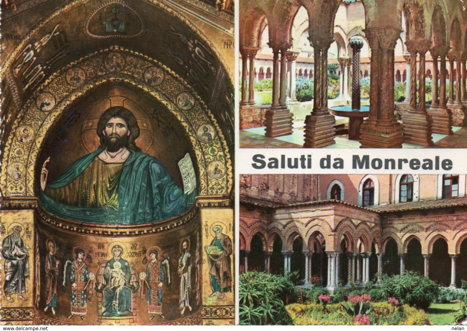 SALUTI DA MONREALE-VIAGGIATA -F.G - Palermo