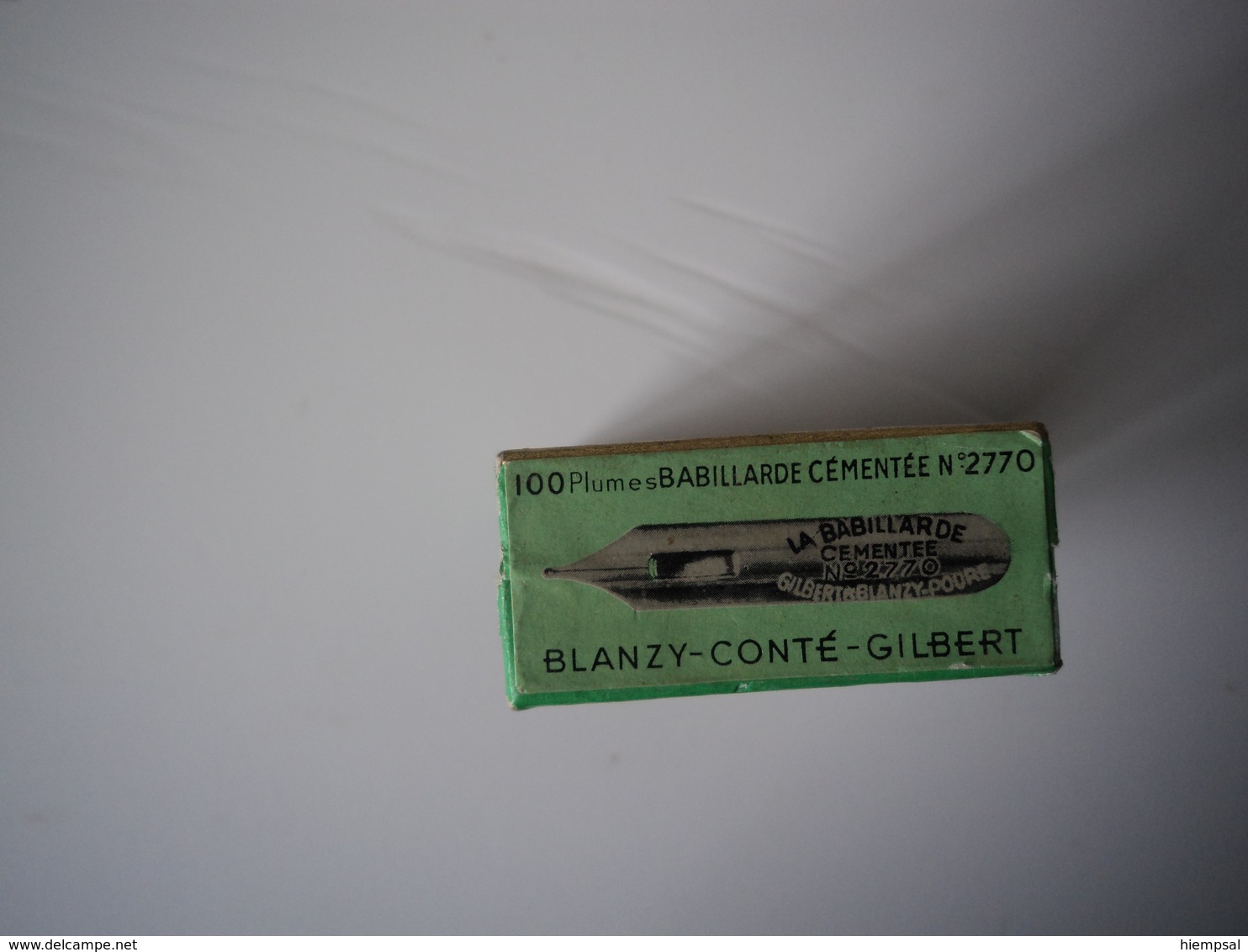 Boite Neuf  De 100 Plumes   Babillarde  Cementee   N° 2770  Blazy- Conté- Gilbert   Plomble - Plumes