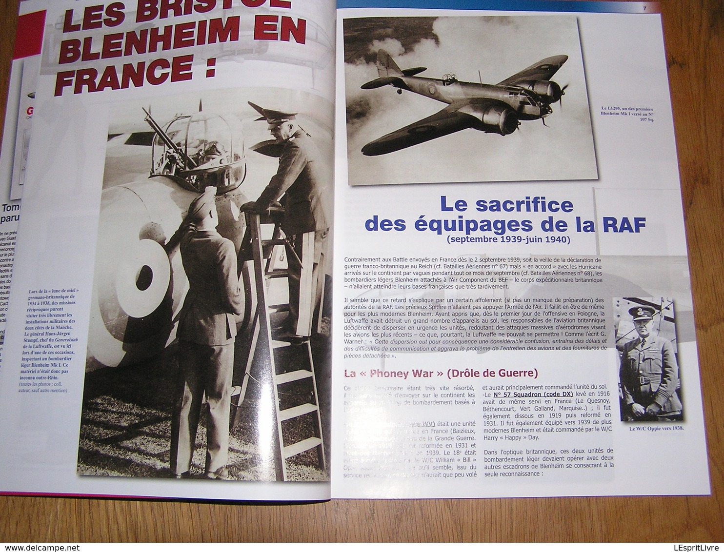 BATAILLES AERIENNES N° 71 Guerre 40 45 La RAF En France 4 ème Partie Mai 1940 Luftwaffe Bristol Blenheim Listing Pilote - Oorlog 1939-45