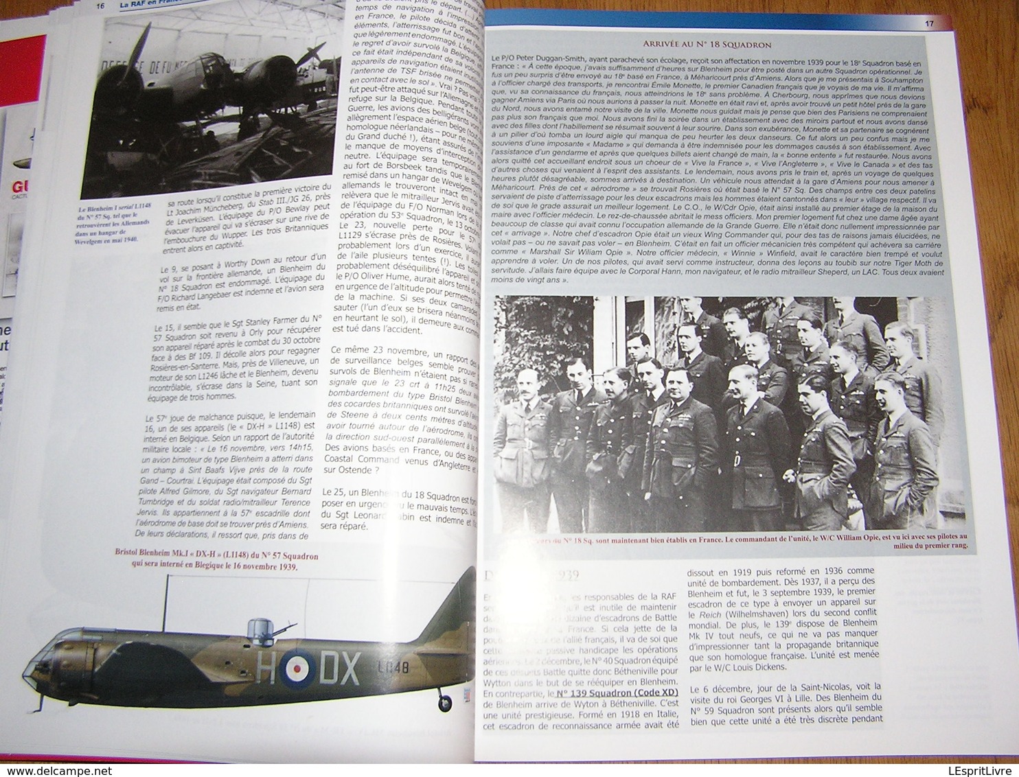 BATAILLES AERIENNES N° 71 Guerre 40 45 La RAF En France 4 ème Partie Mai 1940 Luftwaffe Bristol Blenheim Listing Pilote - Oorlog 1939-45