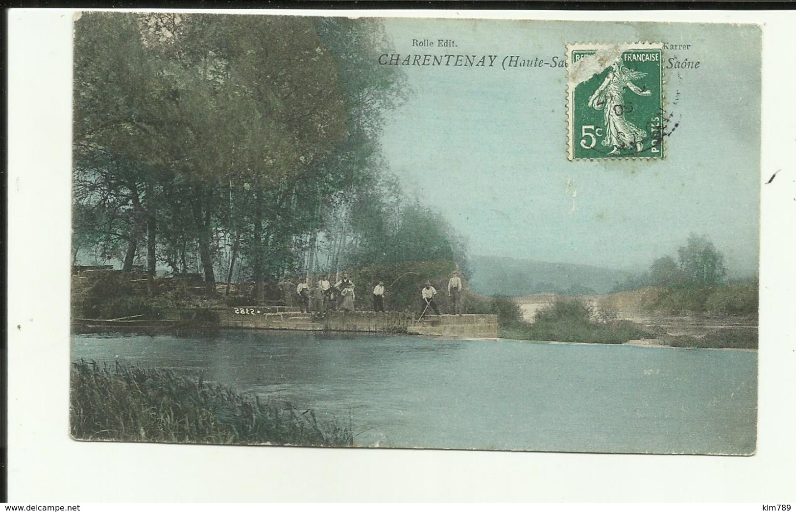 70 - Haute Saone -  Charentenay - La Saone - Animée - - Autres & Non Classés