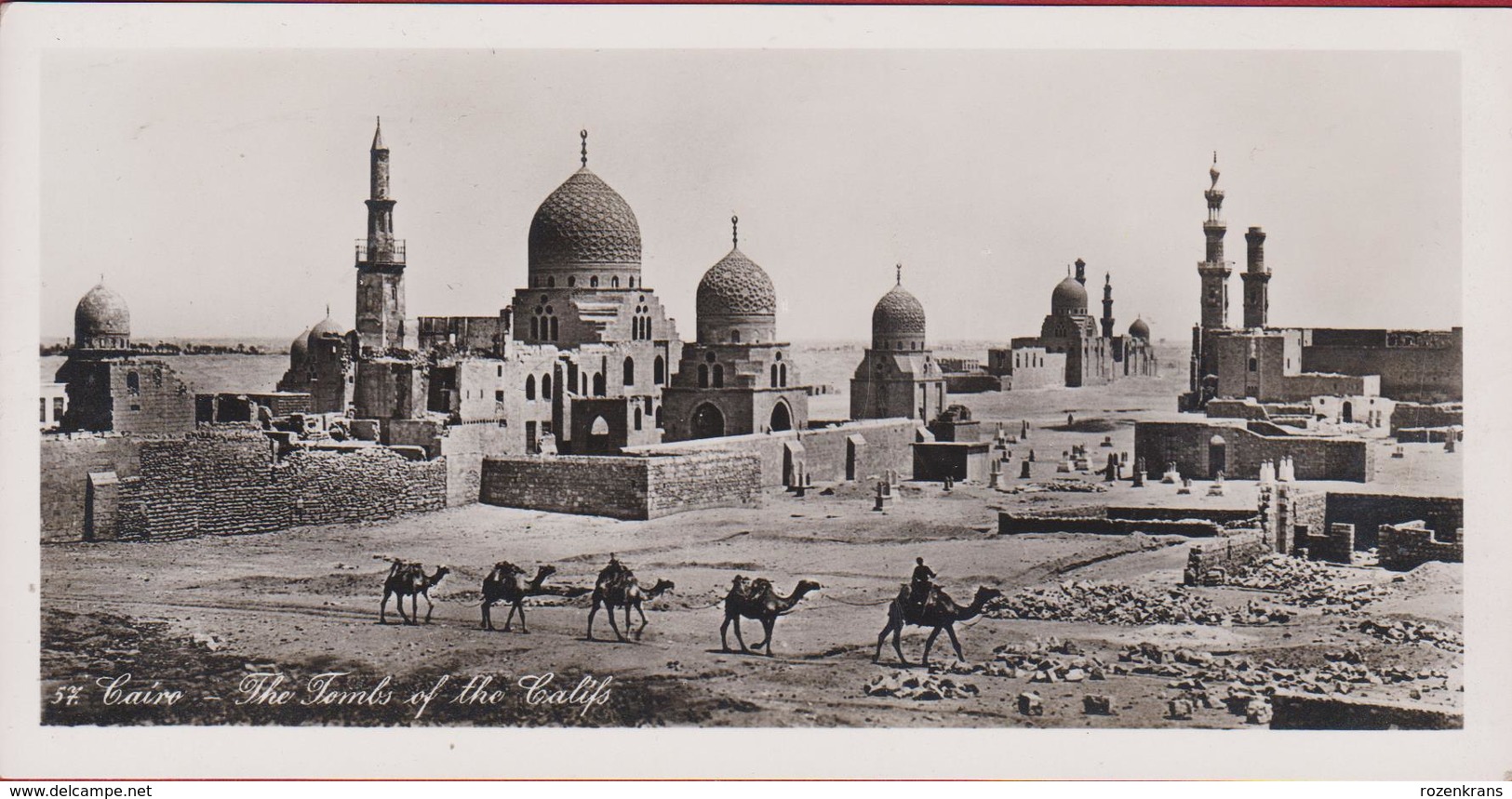 Caire The Tombs Of The Califs The Mausoleums Of The Mamluks Mumluk Tombs Cairo Egypt CPA - Le Caire