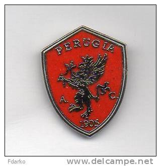 A.C. Perugia Calcio Distintivi FootBall Soccer Spilla Pins Italy Umbria - Calcio