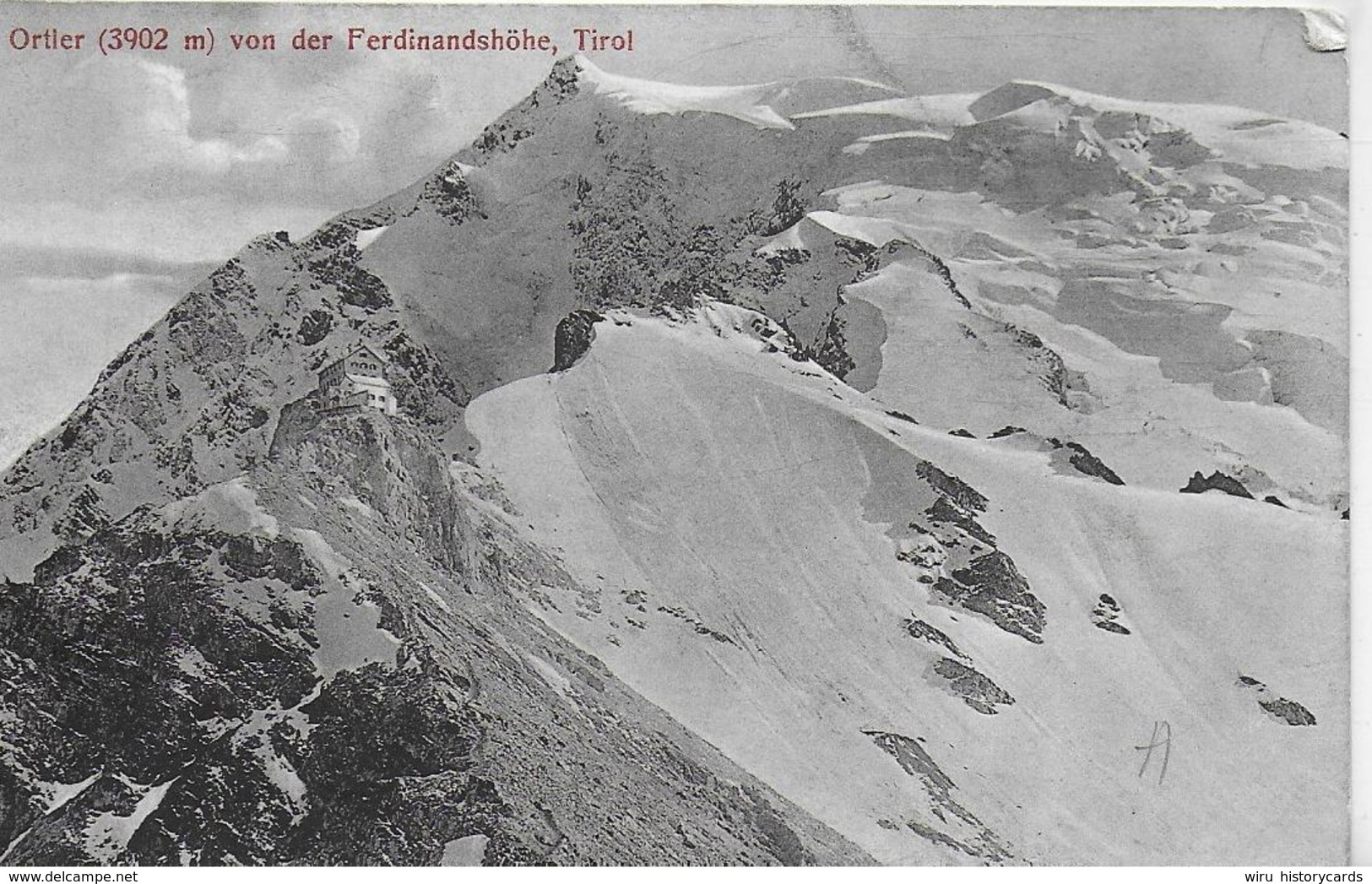 AK 0299  Ortler Von Der Ferdinandshöhe Aus Ca. Um 1910 - Bolzano (Bozen)