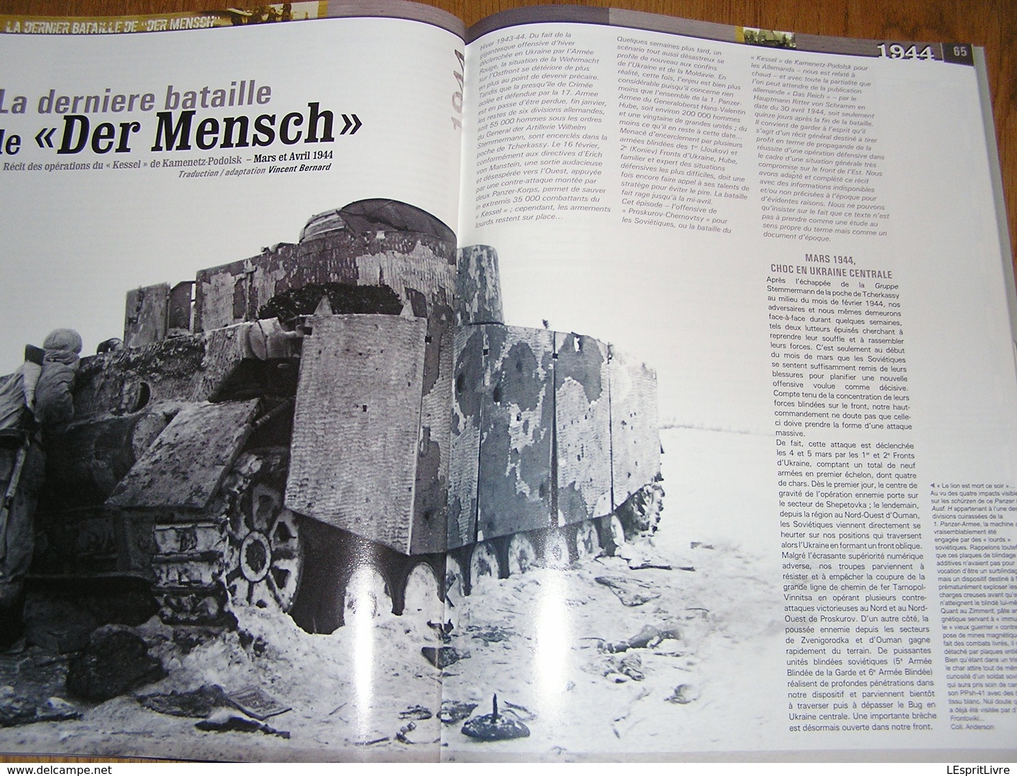 LIGNE DE FRONT N° 4 Guerre 40 45 Remagen Kamenetz Der Mench Popski Private Army Indochine Opération Armée Française Jura