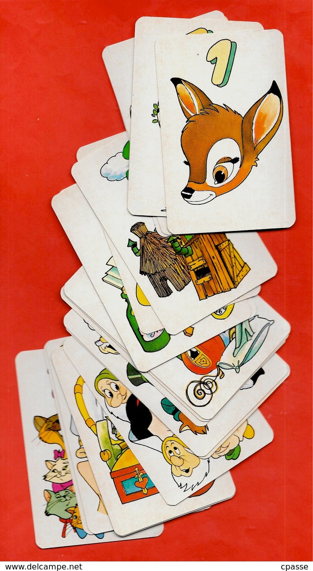 Jeu De Cartes DISNEY Reprenant Les Personnages De Ses Films (au Dos Mickey) ** à Jouer - Carte Da Gioco