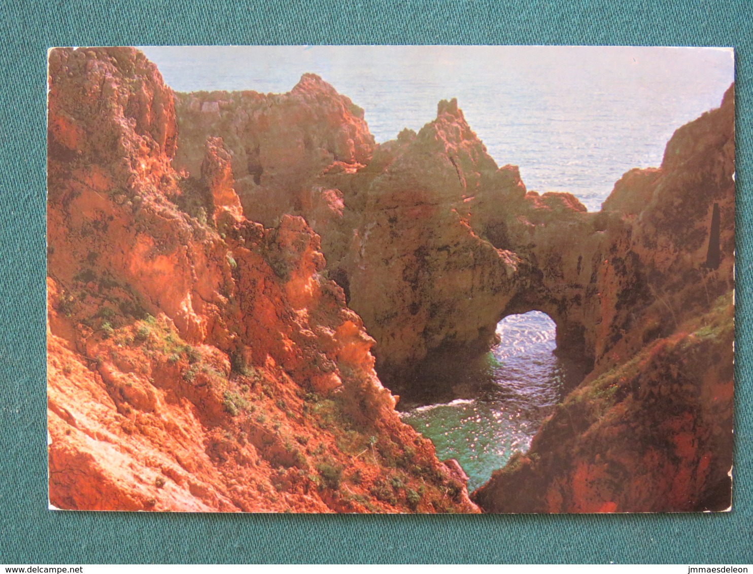 Portugal 1982 Postcard "Algarave Coast" To France - St. Francis Of Assizi - Electricity - Lettres & Documents