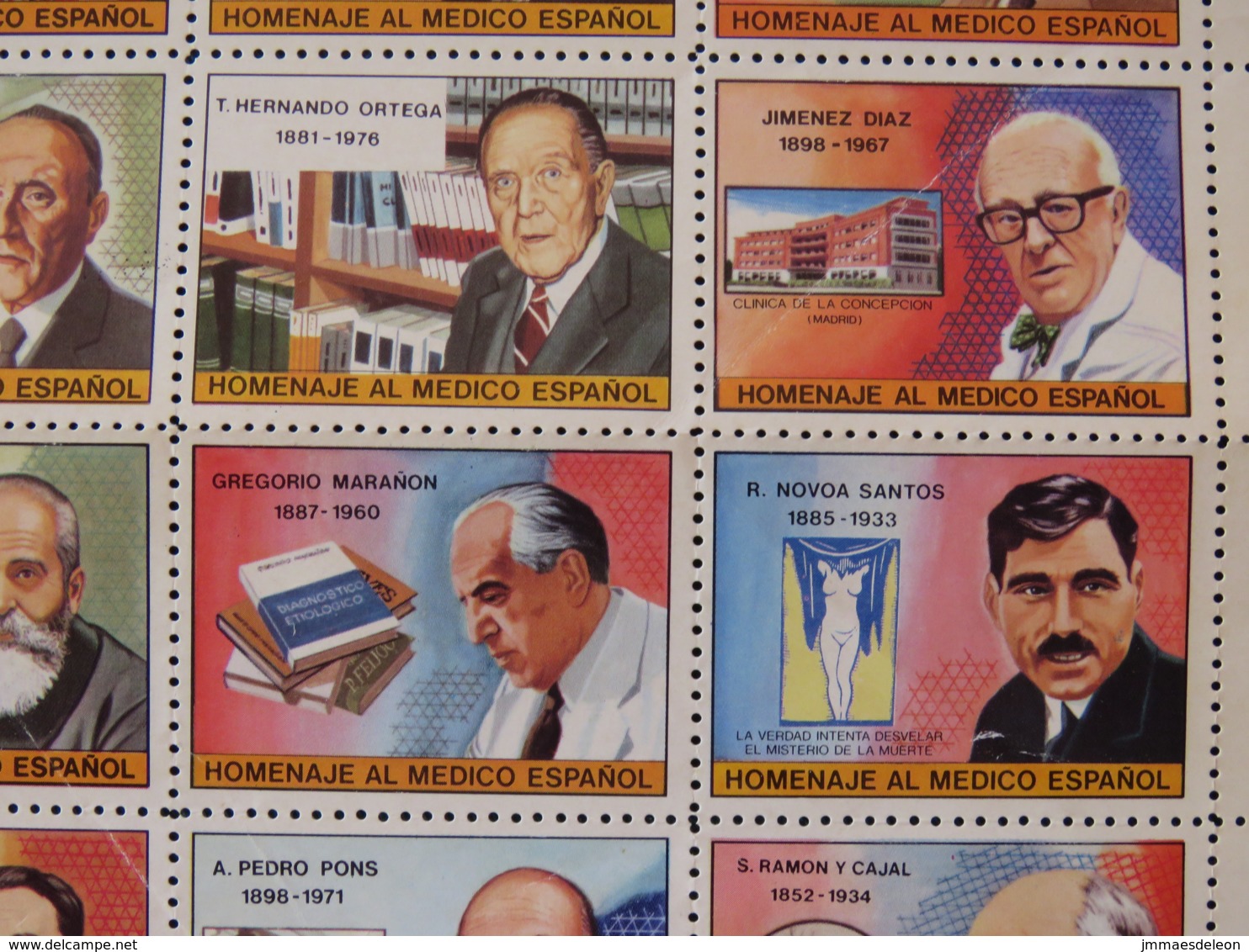 Spain Labels - Spanish Medical Doctors - Other & Unclassified