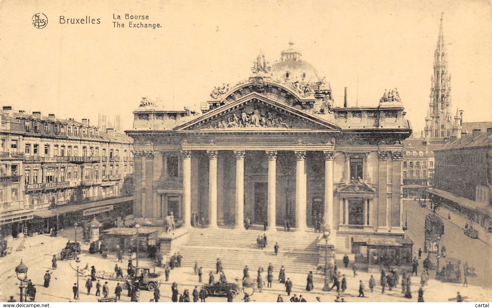 BRUXELLES - La Bourse - Monumenten, Gebouwen