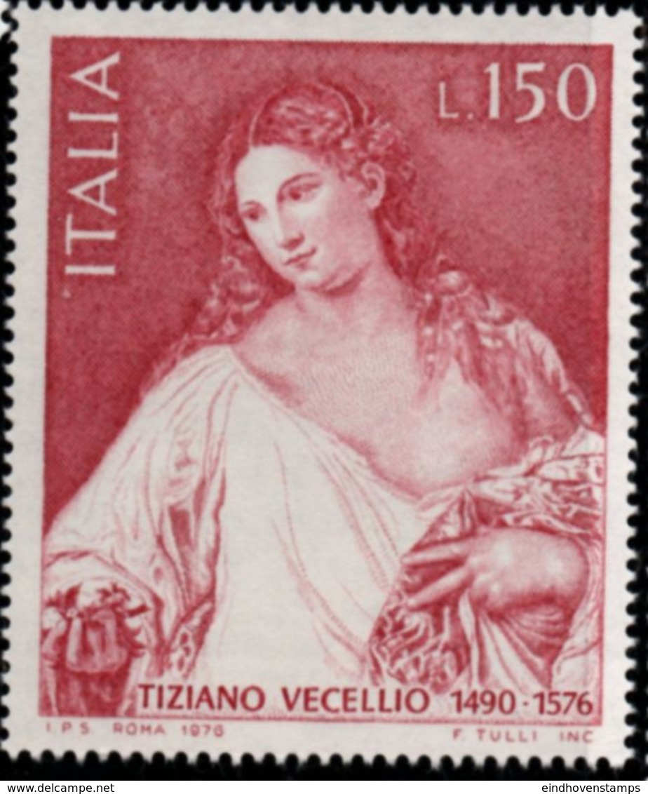 Italy, Italia 1977 Tiziano Vecellio, Painting 1 Value MNH 16t Century Painting - Altri & Non Classificati