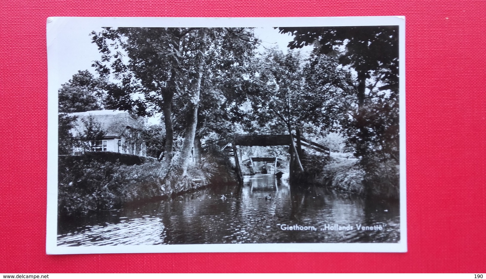 Giethoorn.Hollands Venette..Hotel-Cafe-Restaurant De Waterlelie - Giethoorn