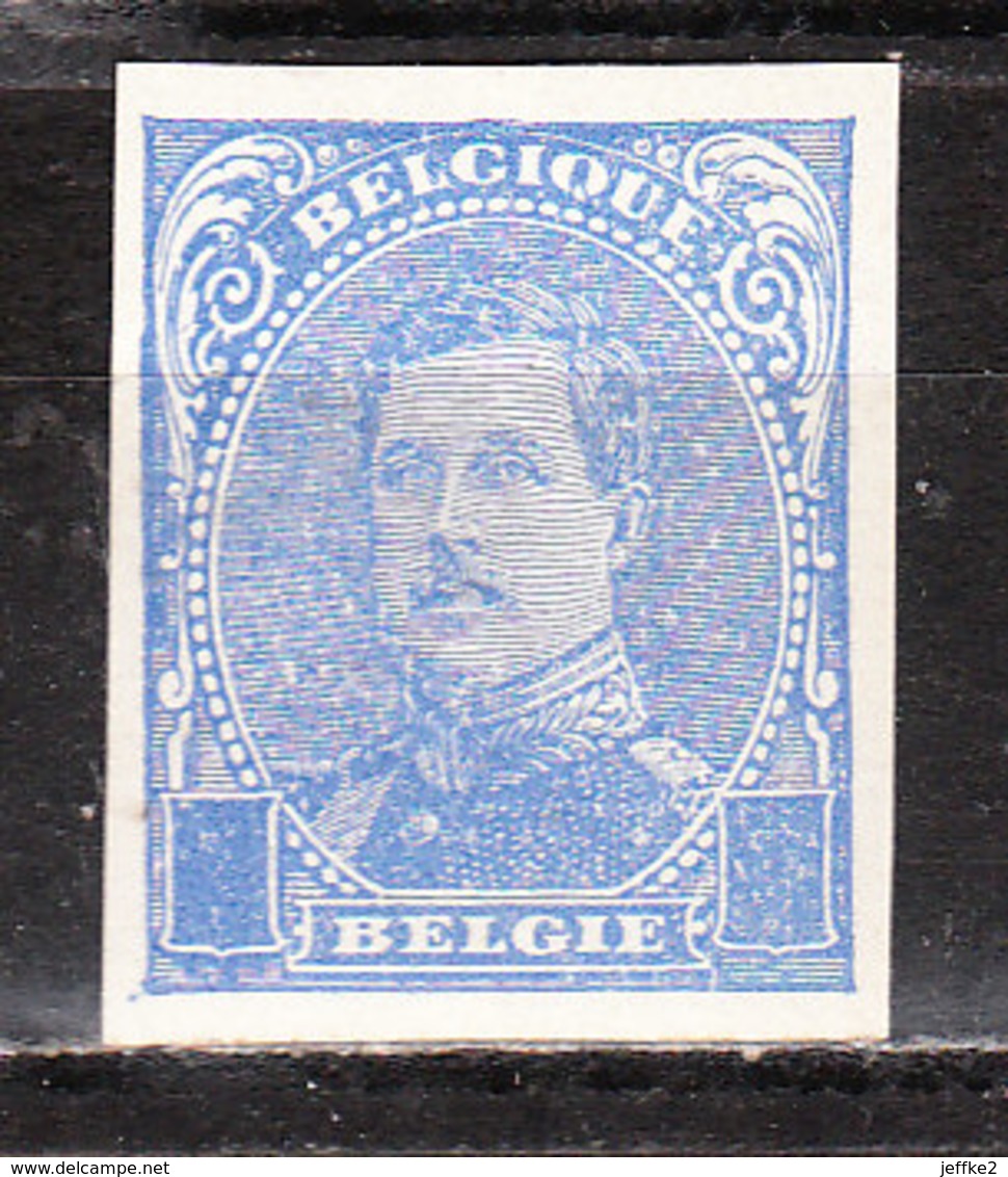 Emission De 1915* -  Essai Non Dentelé En Bleu Sans Valeur Faciale - MH* - Pour Spécialiste - LOOK!!!! - Proofs & Reprints