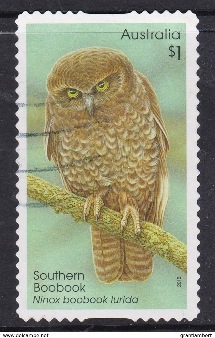 Australia 2016 Owls $1 Southern Boobook Self-adhesive Used - - Usati