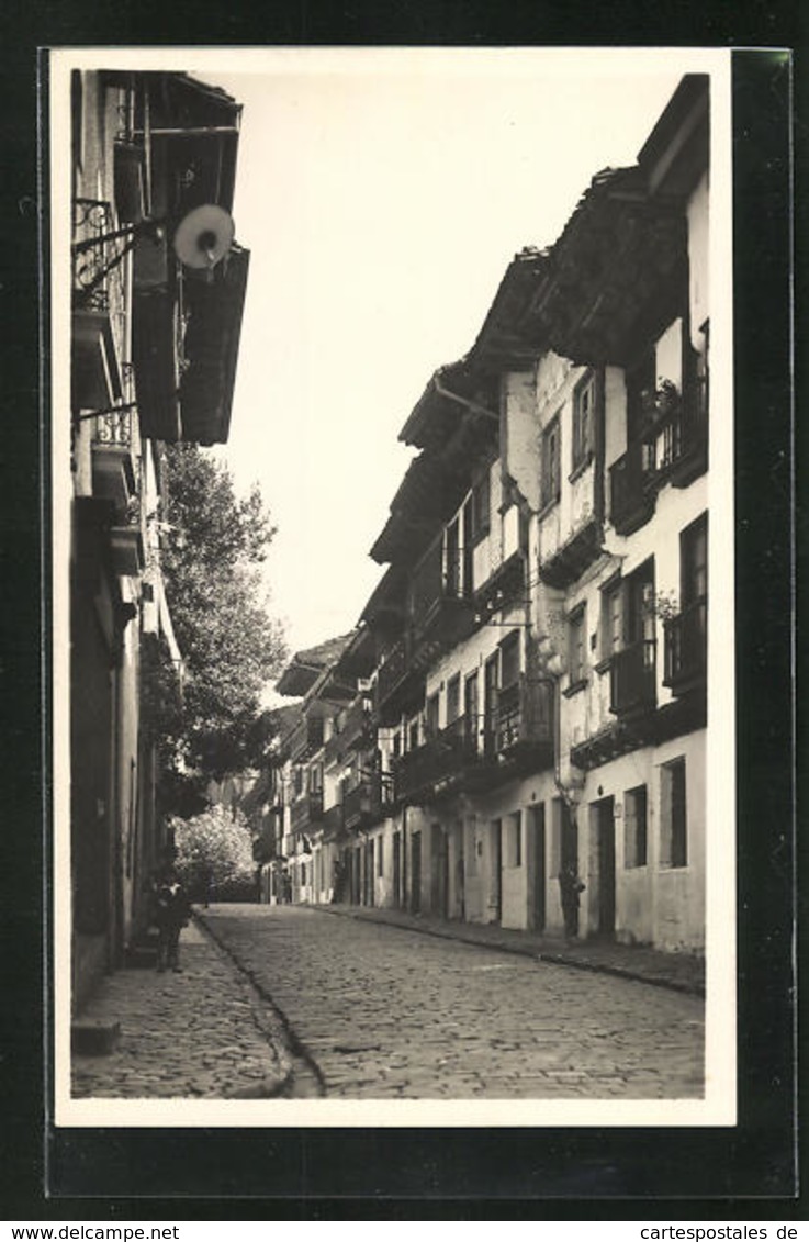 Postal Fuenterrabia, Calle De San Nicolas - Autres & Non Classés