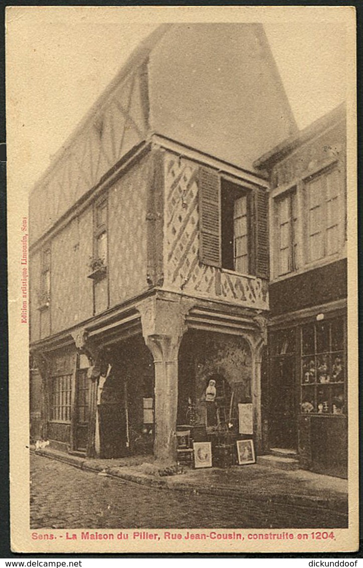 CP 89 Sens -  La Maison Du Pilier, Rue Jean Cousin 1946 - Sens