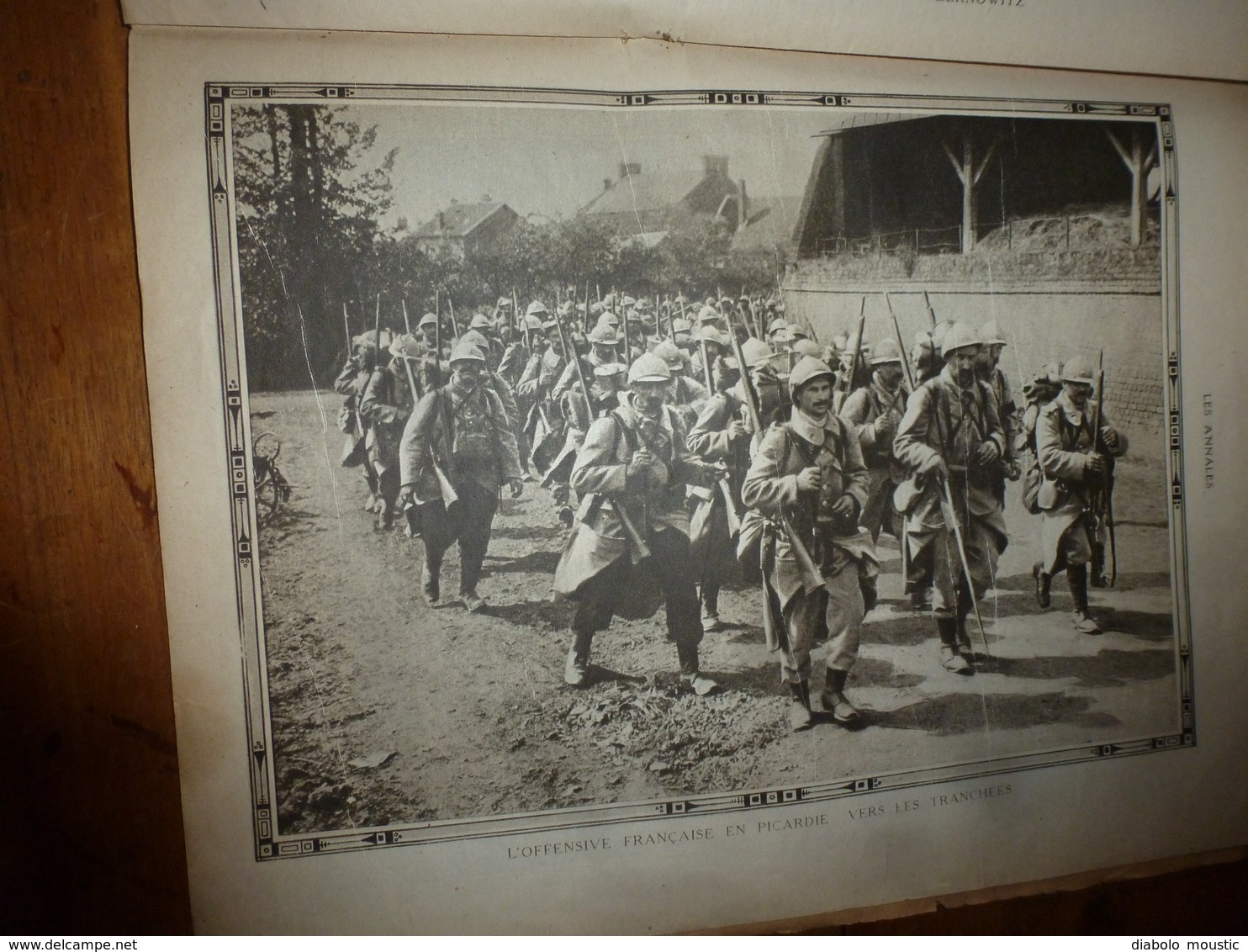 1916 LES ANNALES : Les Poilus En Picardie; Les Russes; Les Anglais;En Syrie ;Sœur Gabrielle ; Clermont-en-Argonne;etc - Französisch