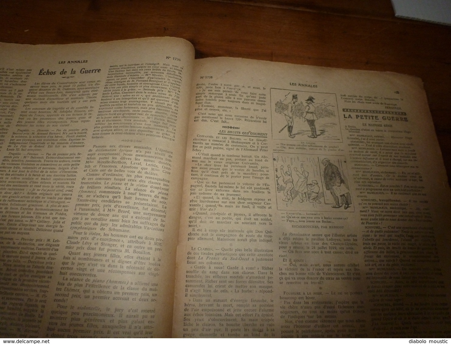 1916 LES ANNALES : Les Poilus en Picardie; Les russes; Les anglais;En Syrie ;Sœur Gabrielle ; Clermont-en-Argonne;etc