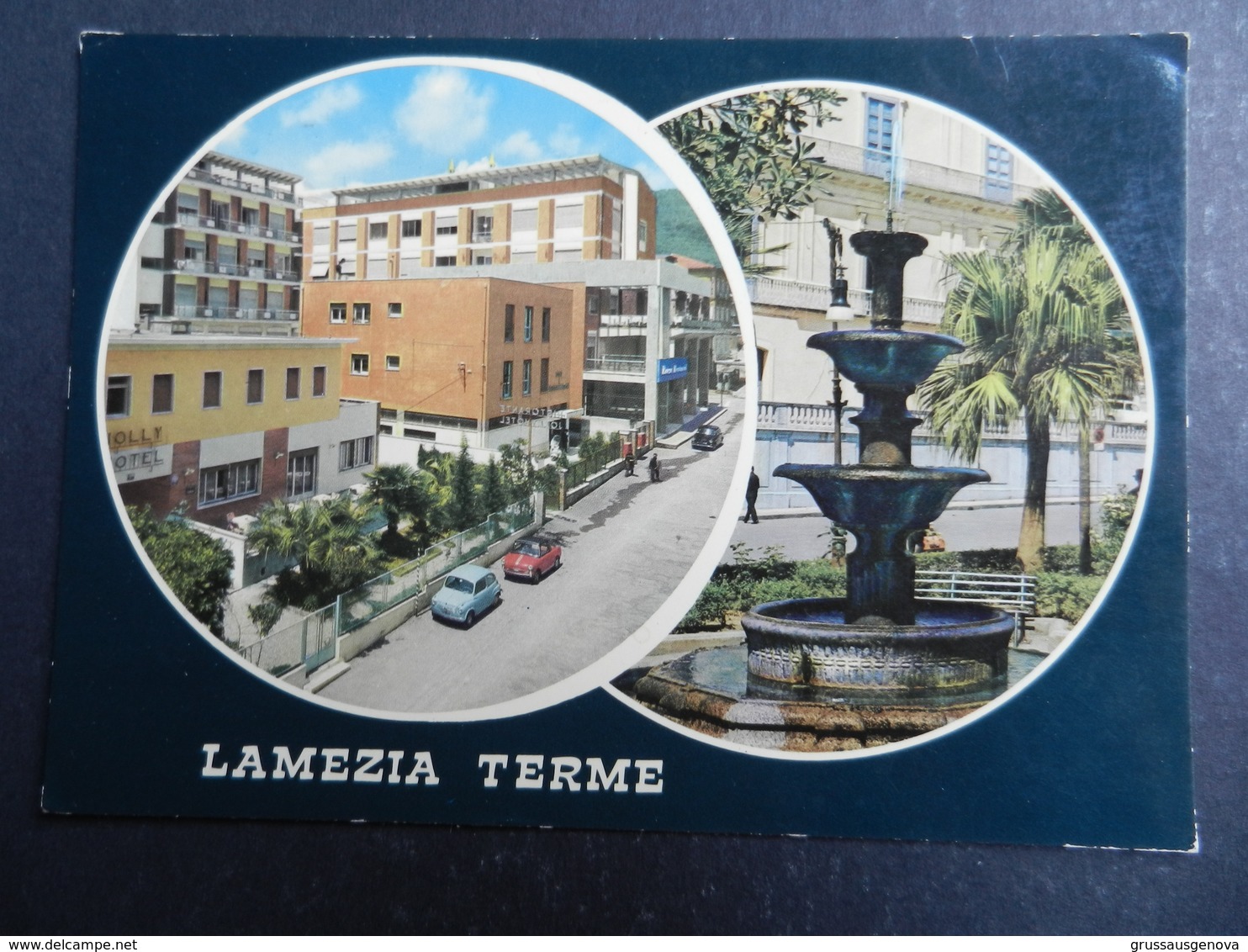 19972) LAMEZIA TERME DUE VEDUTE VIAGGIATA - Catanzaro