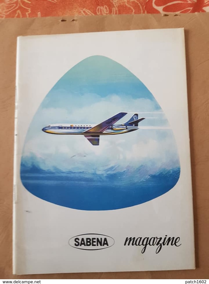 SABENA Présentation De La Caravelle De La SABENA   MAGAZINE JANVIER 1961 - Avion