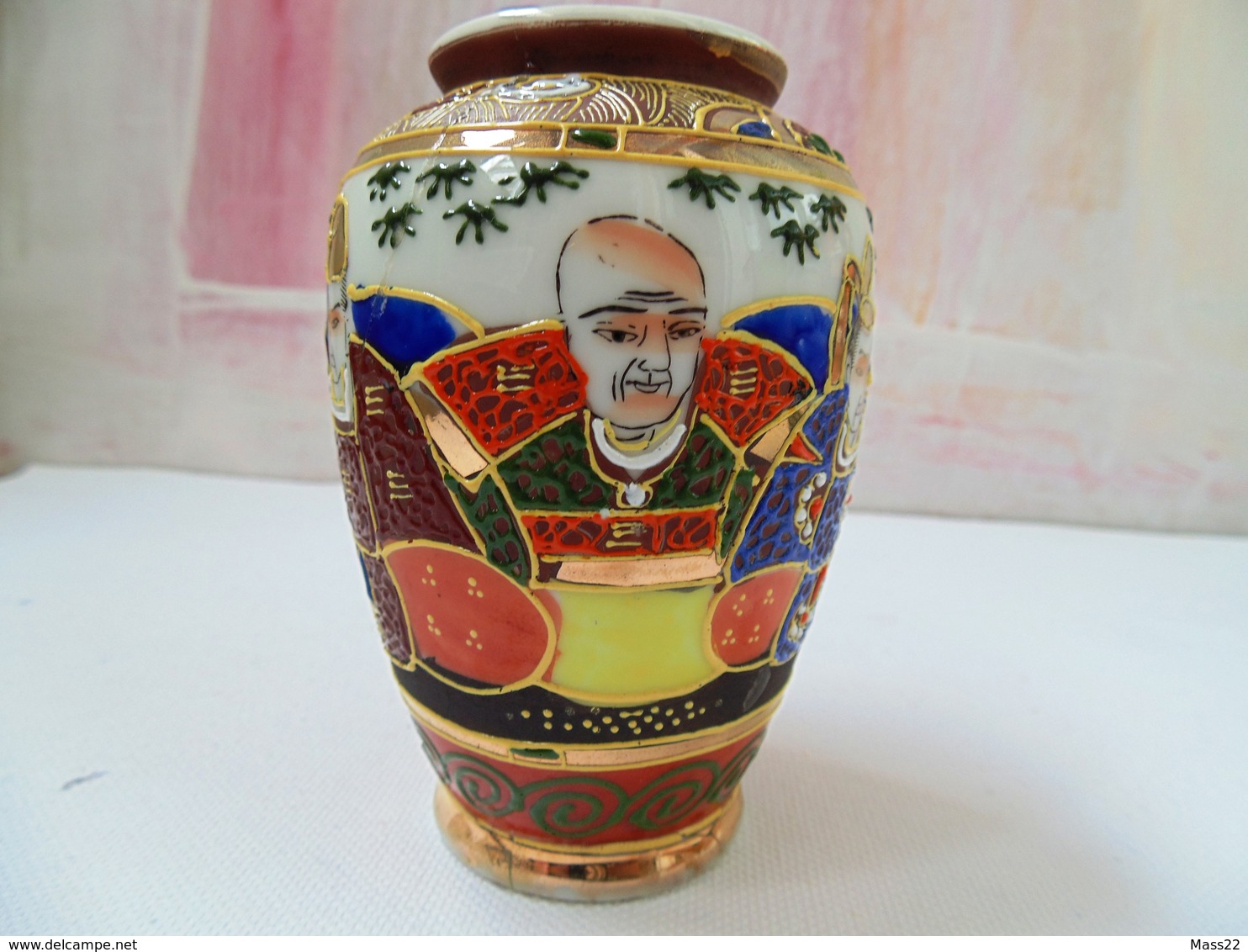 Satsuma Style - Japan Vase - Damaged On The Bottom - Altri & Non Classificati