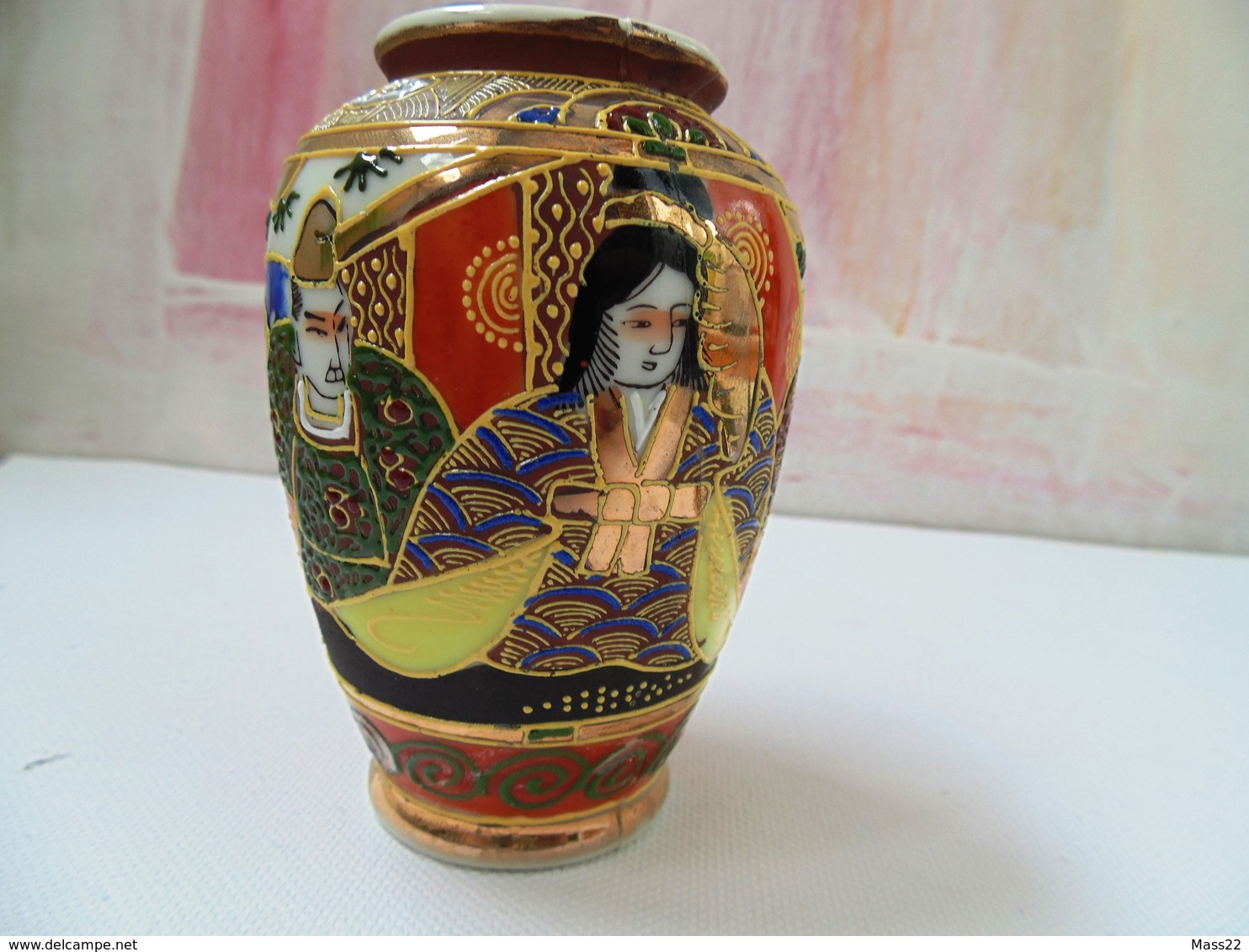 Satsuma Style - Japan Vase - Damaged On The Bottom - Altri & Non Classificati