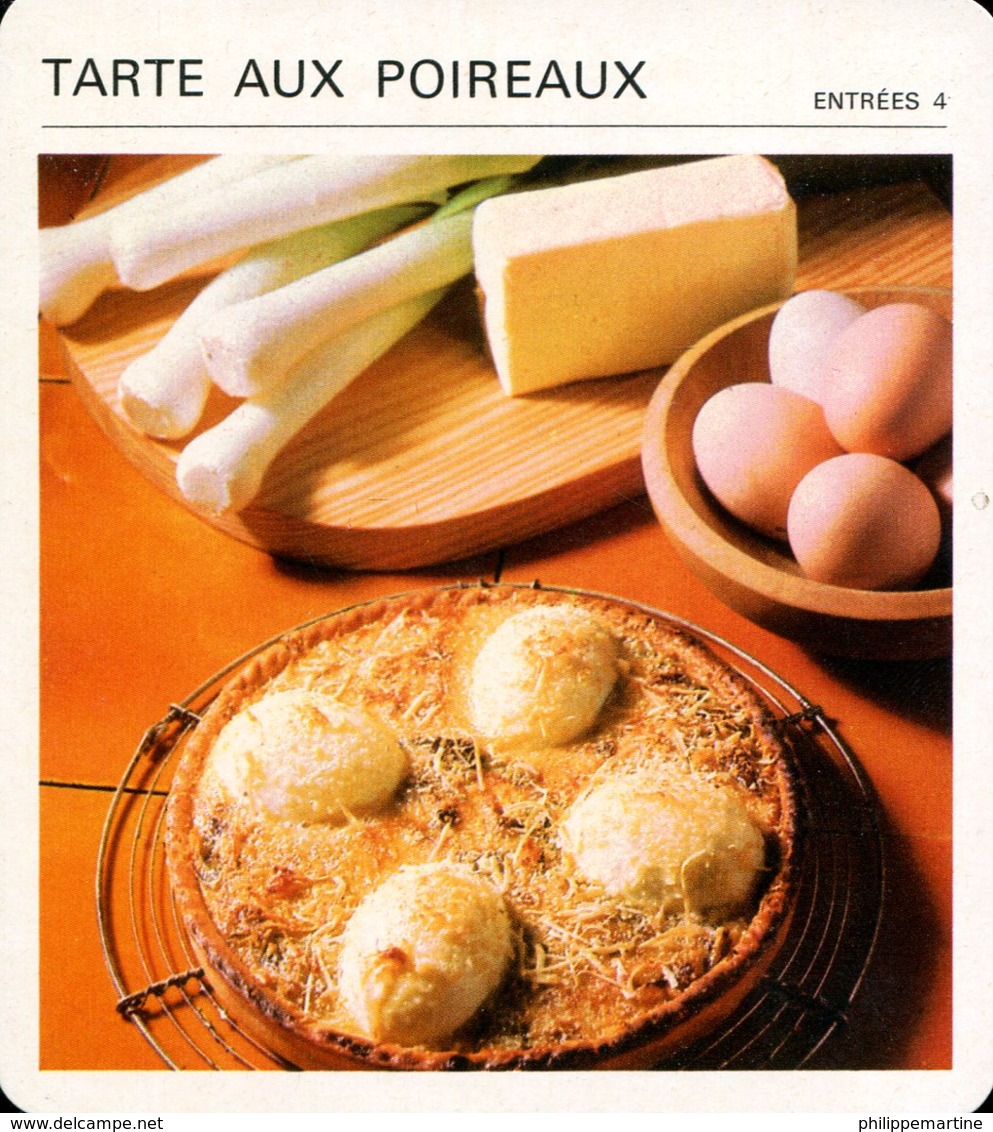 Tarte Aux Poireaux - Cooking Recipes