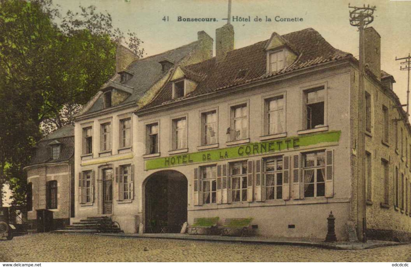 Bonsecours Hotel De La Cornette Colorisée RV - Autres & Non Classés