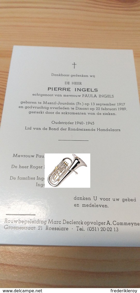 Pierre Ingels Mesnil-Jourdain / Dinant - Collections