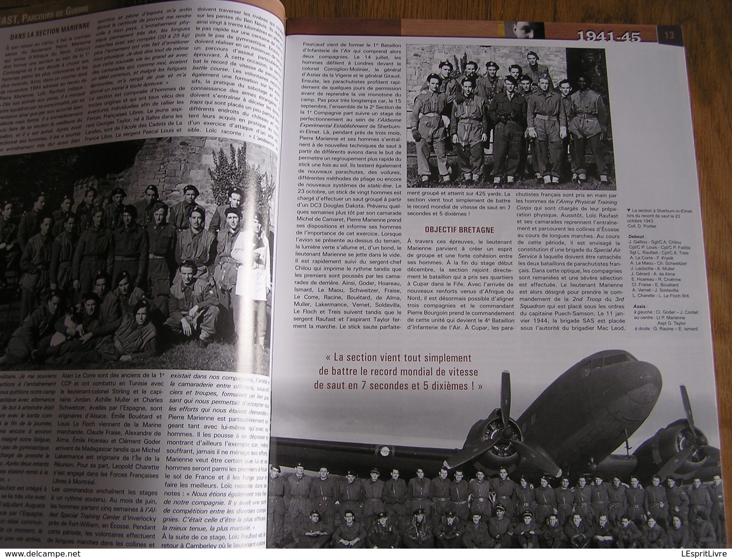 LIGNE DE FRONT N° 10 Guerre 40 45 Waffen SS Hitlerjugend Caen Canadien FFI Maquis Résistance Verdun 14 18 Douaumont - Guerra 1939-45