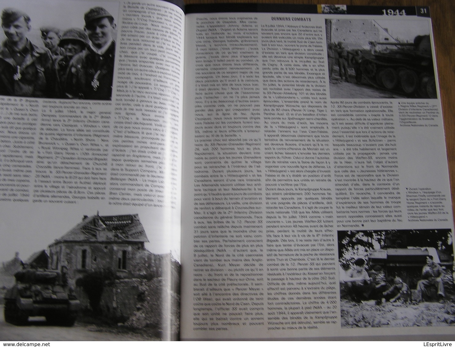 LIGNE DE FRONT N° 10 Guerre 40 45 Waffen SS Hitlerjugend Caen Canadien FFI Maquis Résistance Verdun 14 18 Douaumont