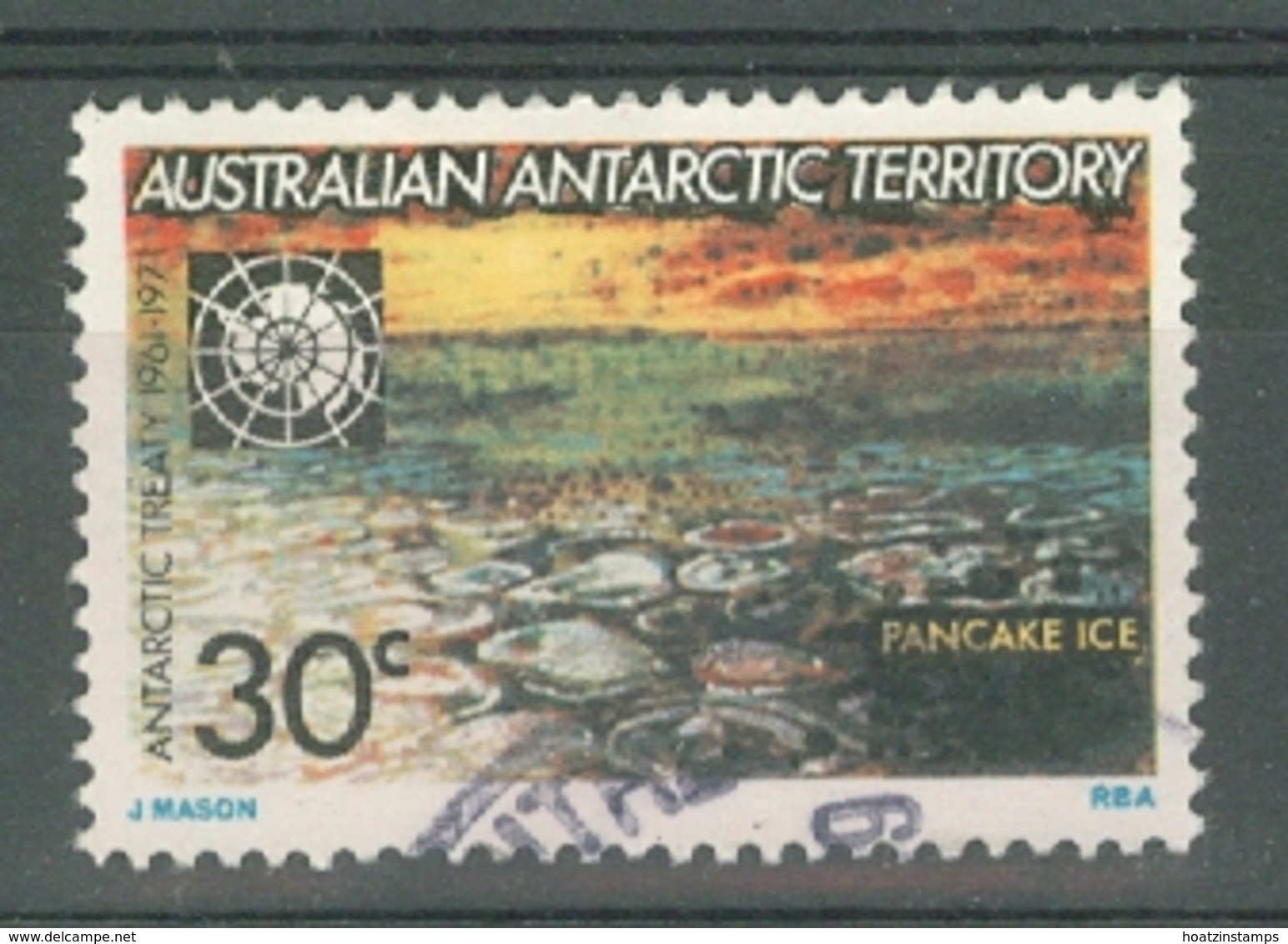 AAT (Australia): 1971   Tenth Anniv Of Antarctic Treaty   SG20   30c     Used - Used Stamps