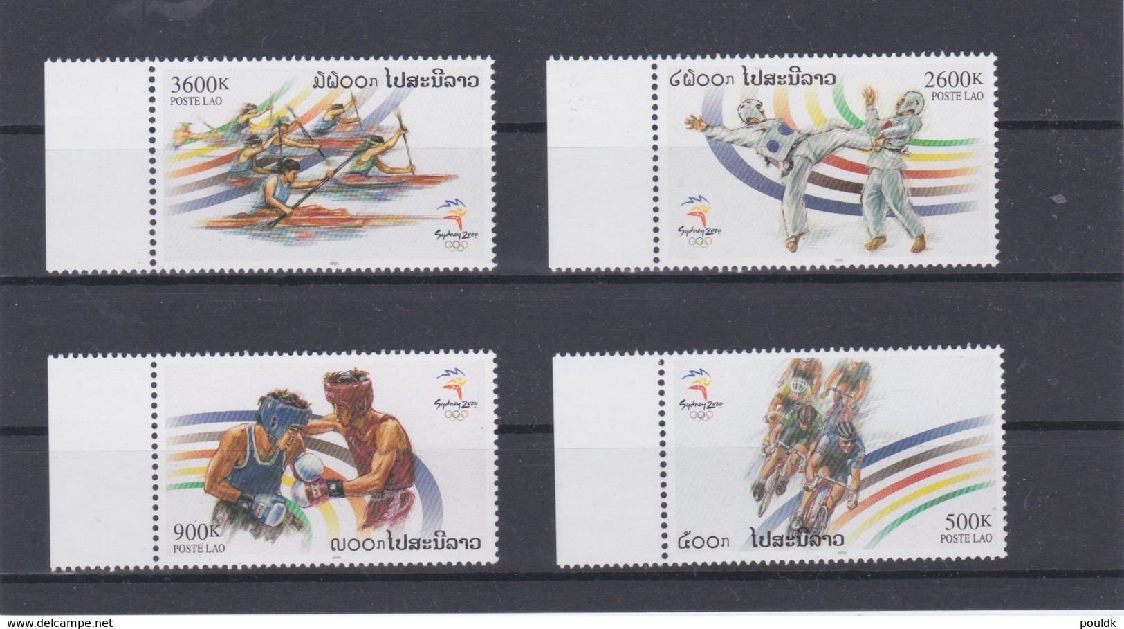 Laos 2000 Sydney Olympic Games 4 Stamps MNH/** (H58) - Verano 2000: Sydney