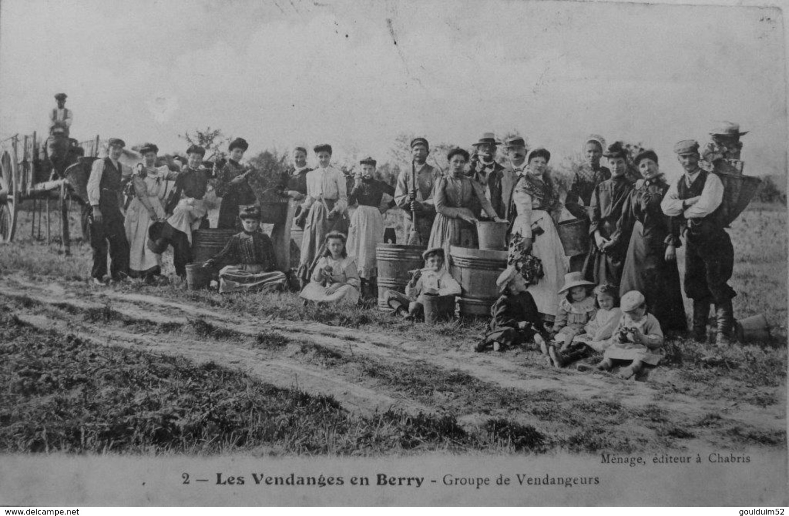 Les Vendanges Du Berry, Groupe De Vendangeurs - Other & Unclassified