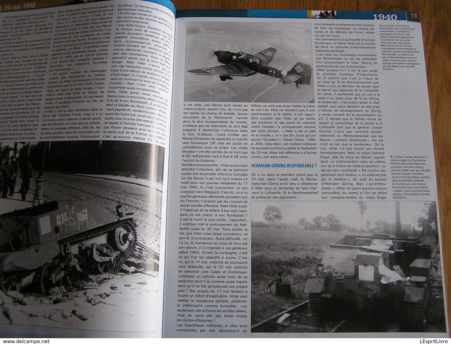 LIGNE DE FRONT N° 16 Guerre 40 45 Waffen SS Mercenaires Reich Malgré Nous Francs Tireurs Staline Panzer Dunkerque France