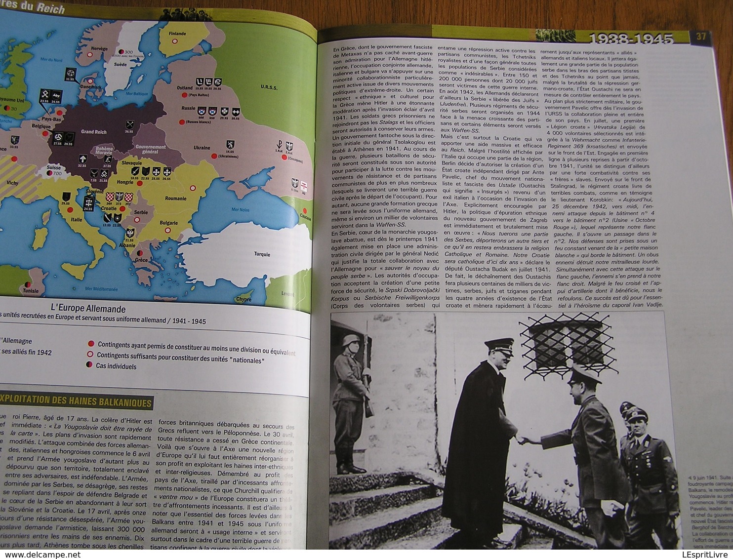 LIGNE DE FRONT N° 16 Guerre 40 45 Waffen SS Mercenaires Reich Malgré Nous Francs Tireurs Staline Panzer Dunkerque France