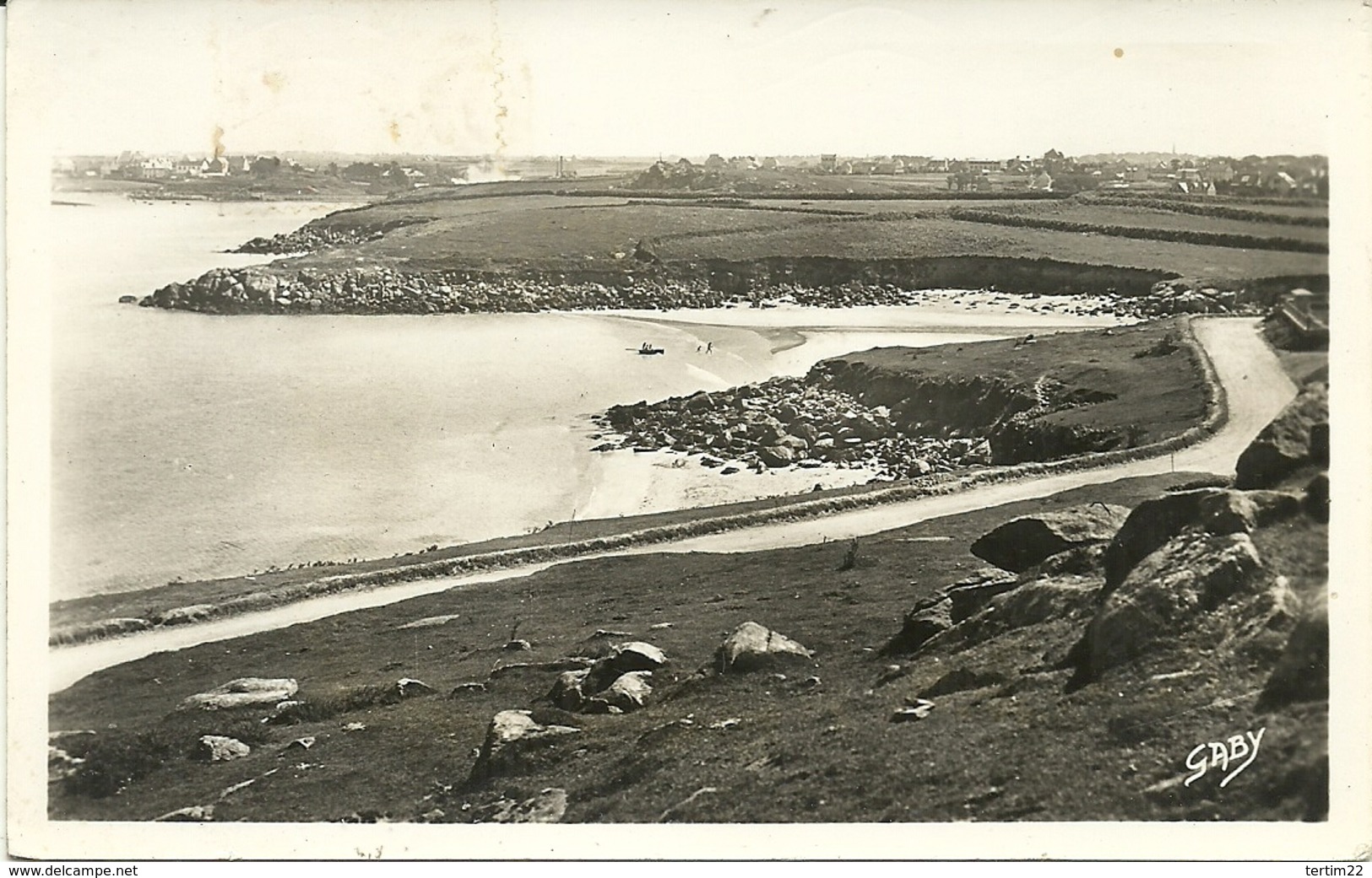 ( KERSAINT )( 29 FINISTERE ) GREVES DES BATEAUX ET DE TREMAZAN - Kersaint-Plabennec