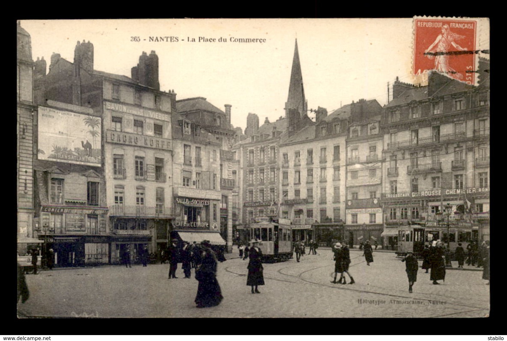 44 - NANTES - PLACE DU COMMERCE - Nantes