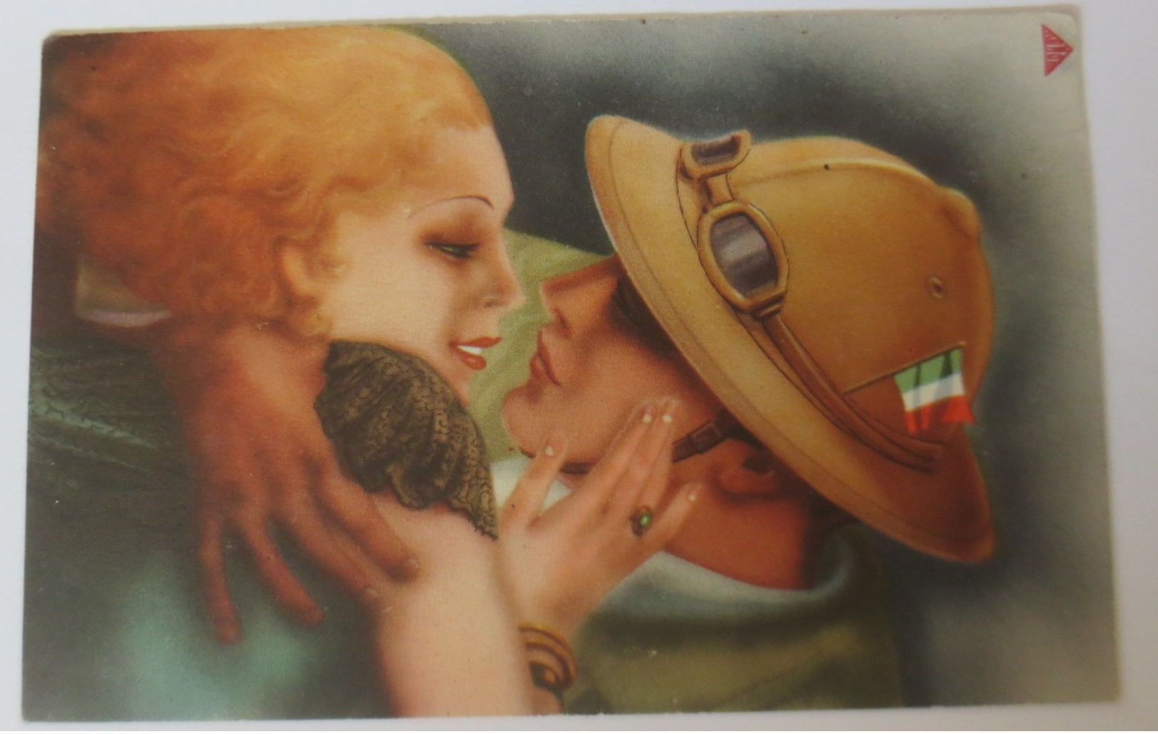 Künstlerkarte, Frauen, Männer, Mode, Soldat, Italien,   1920 ♥ (2268) - 1900-1949