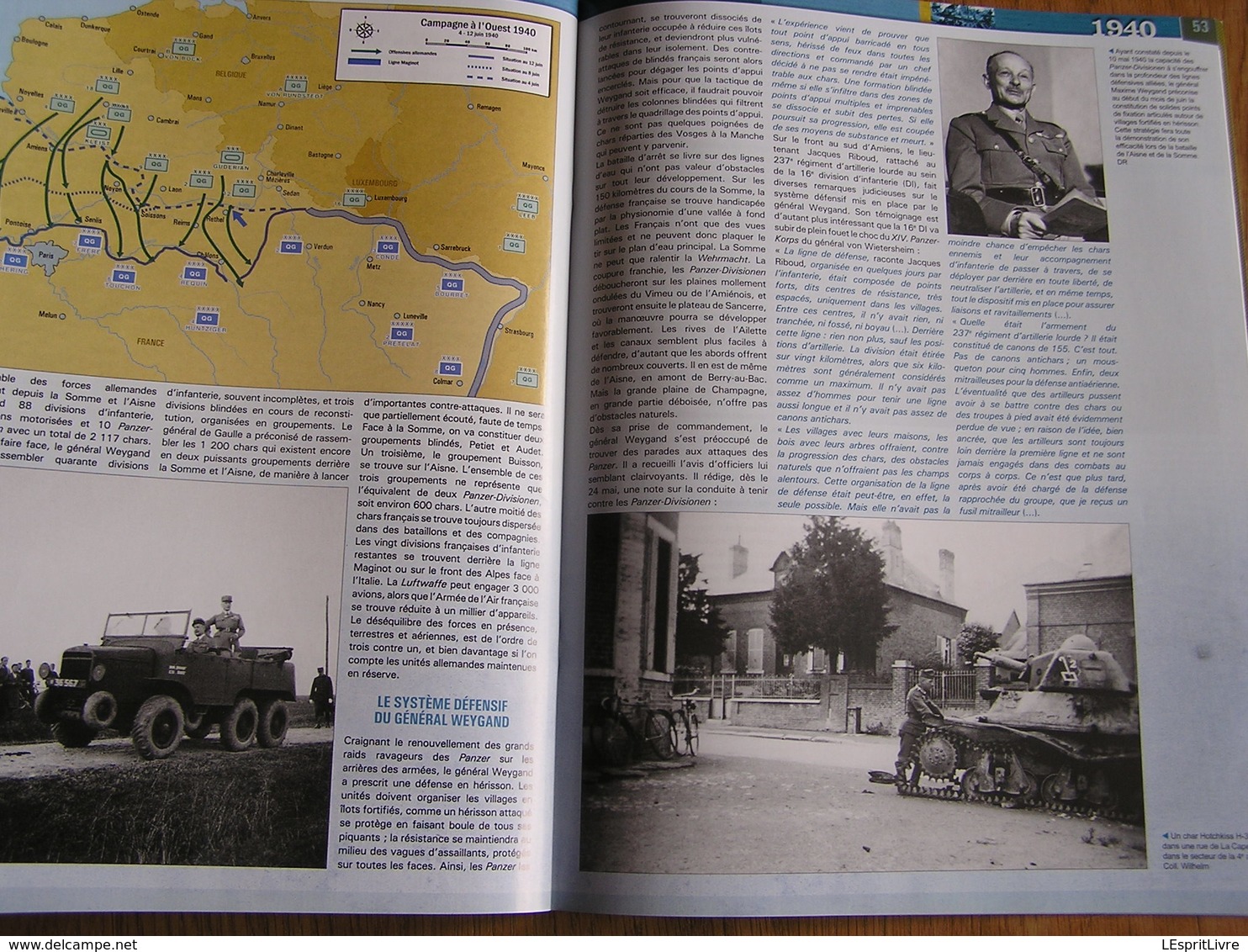 LIGNE DE FRONT N° 17 Guerre 40 45 Mai 40 Bataille de l'Aisne et Somme Rommel Jour J Normandie Ardennes Skorzeny Viet Nam