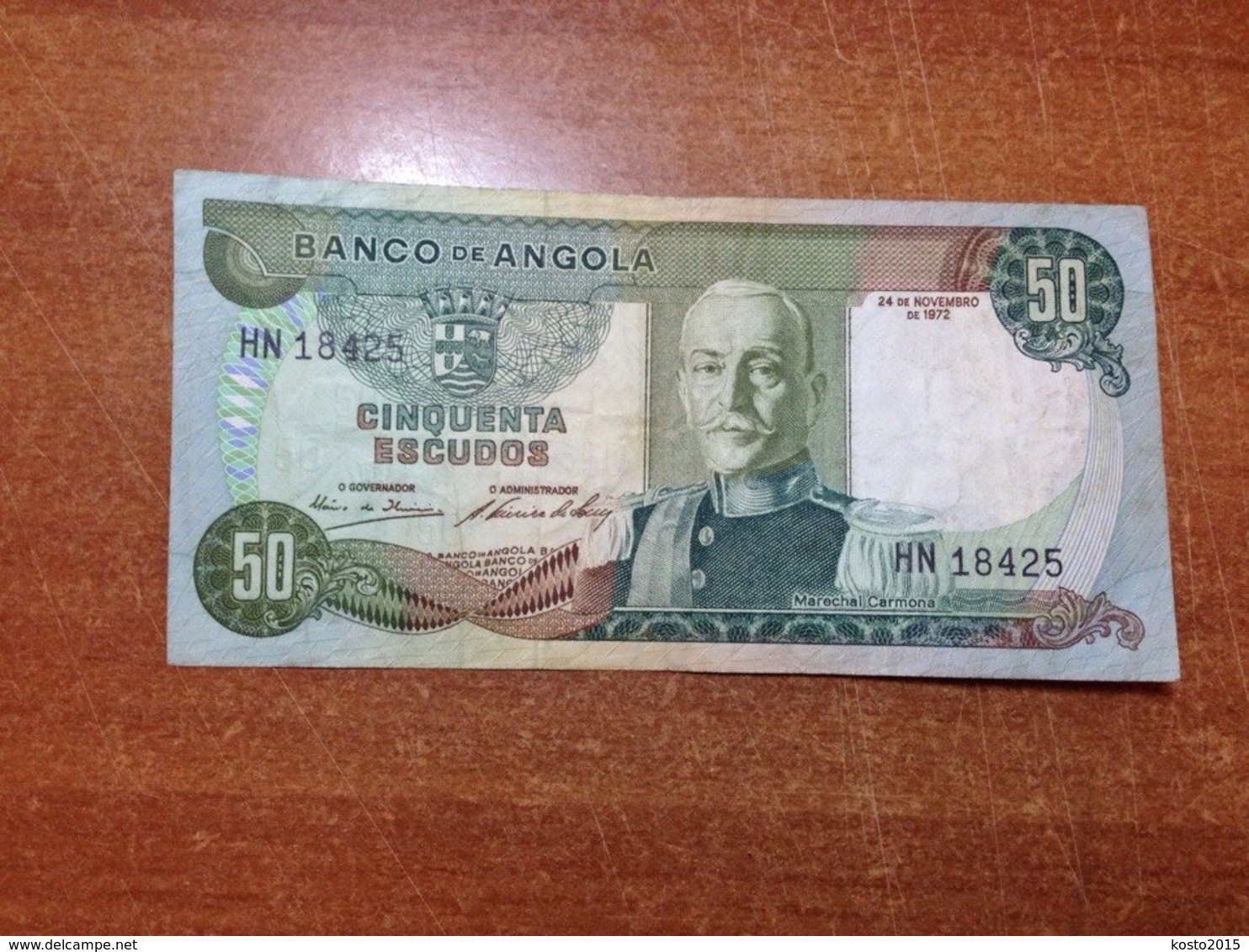 Angola  50 Escudos 1972 - Angola