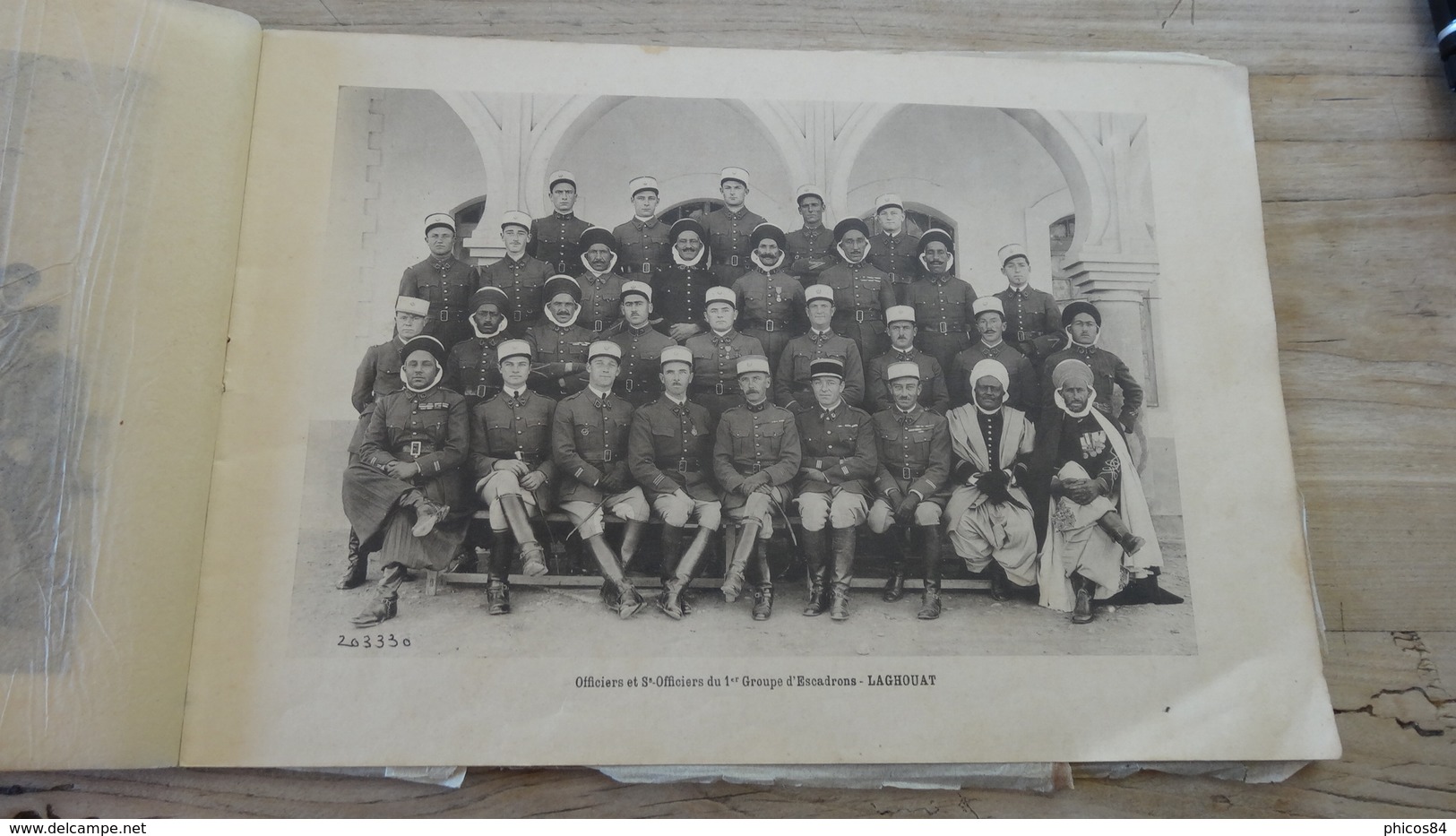 Livret  du 1er régiment de SPAHIS ALGERIENS, Médéa - 1932