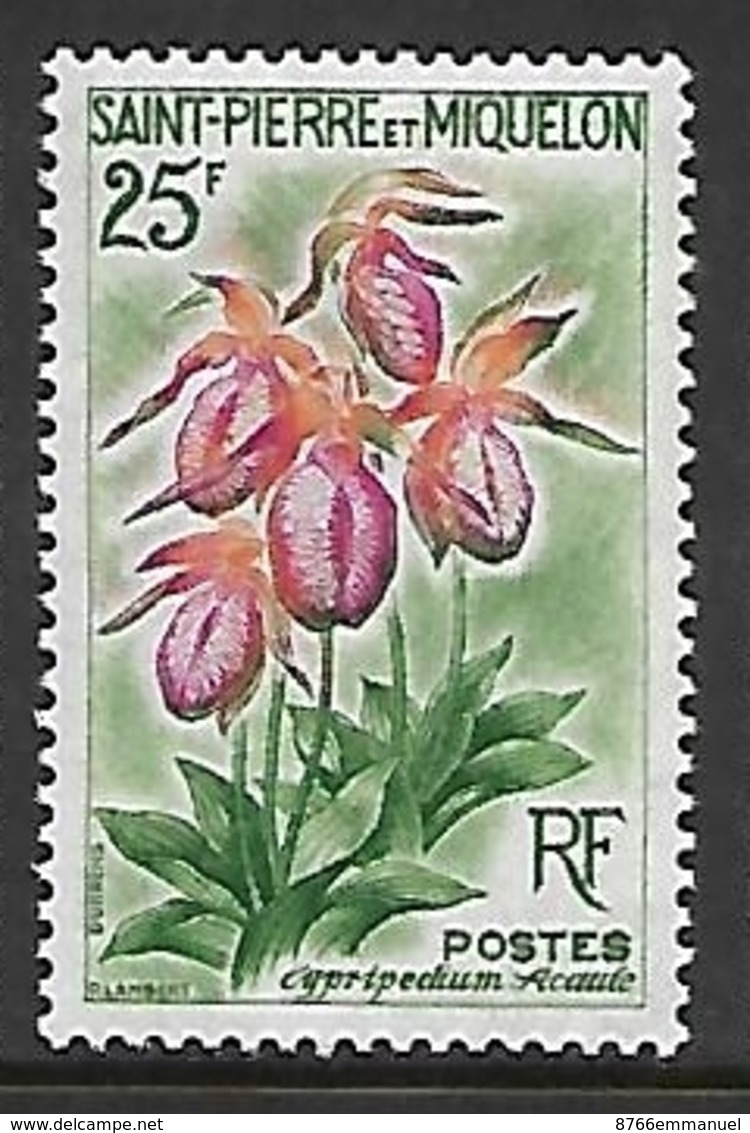 SAINT-PIERRE-ET-MIQUELON N°362 N* - Unused Stamps