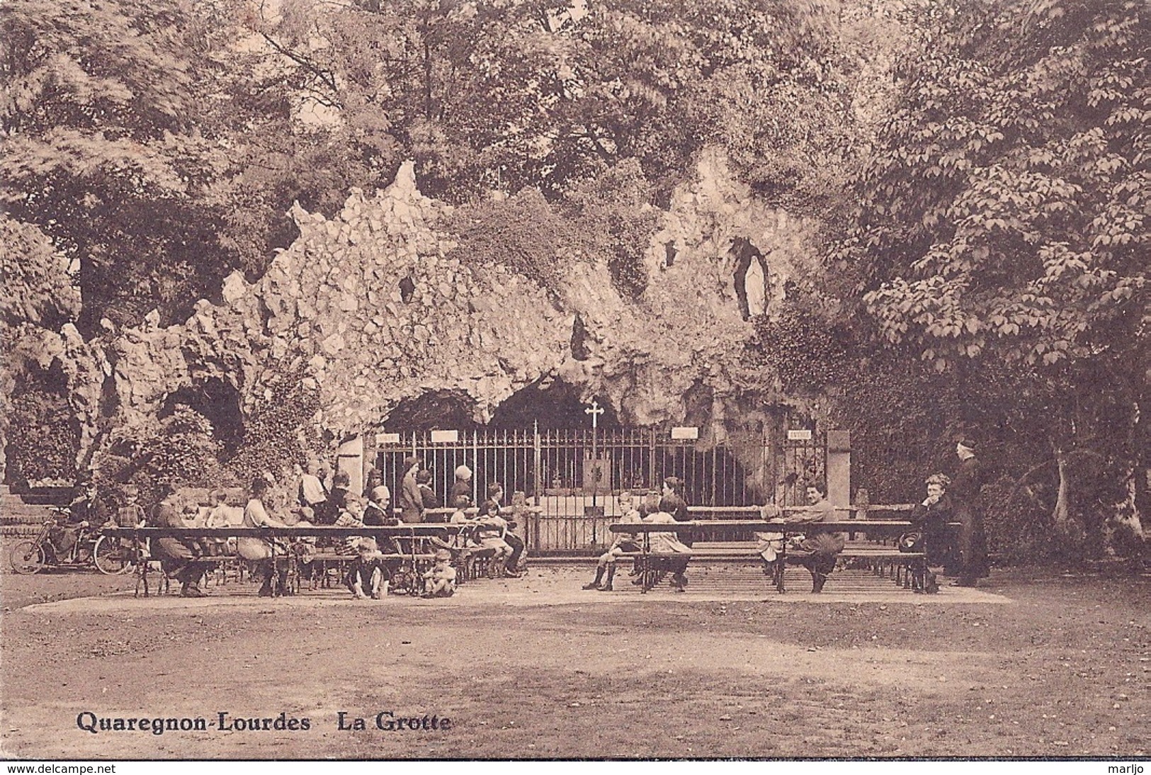 QUAREGHON LOURDES, LA GROTTE - Quaregnon