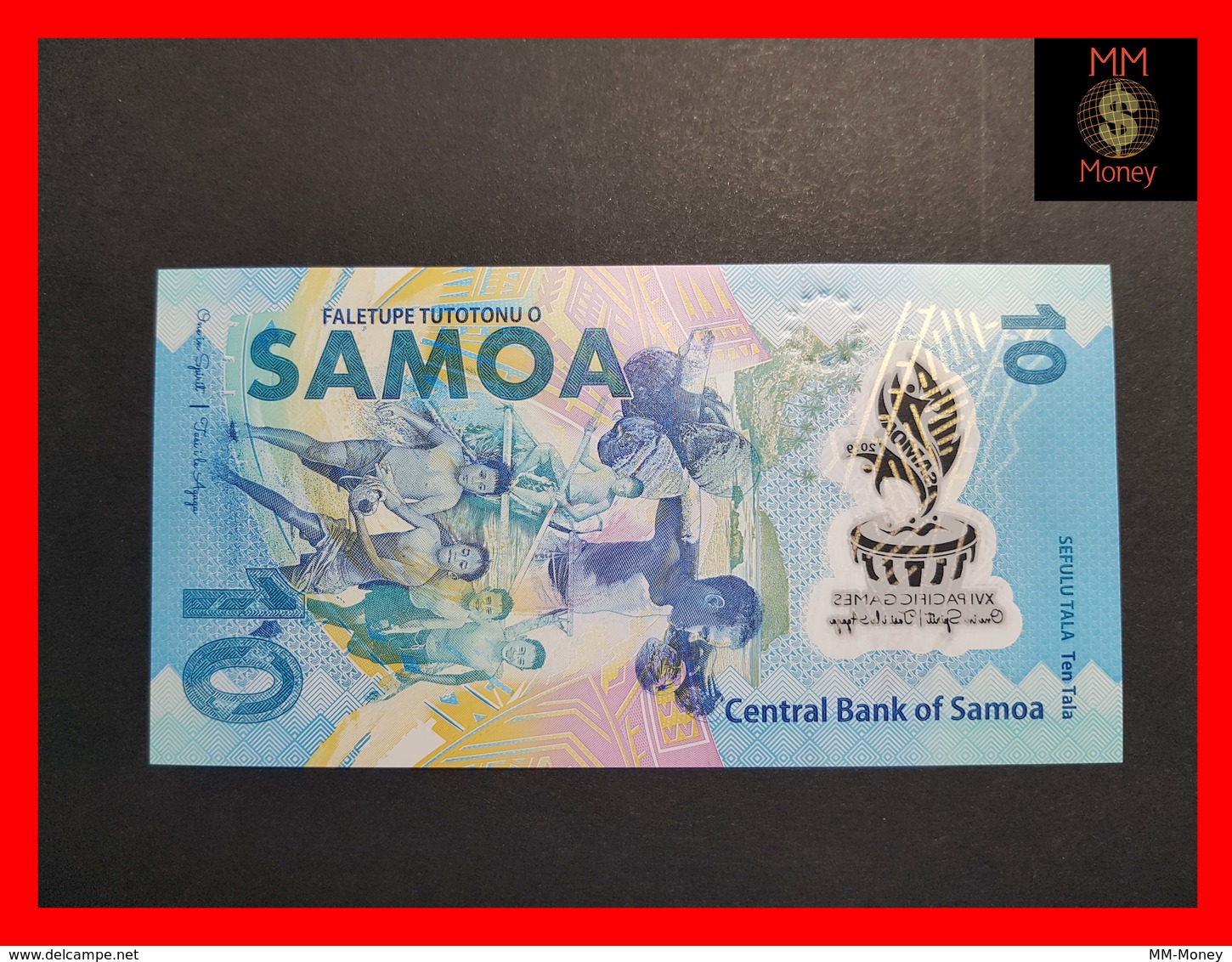 SAMOA 10 TALA 2019 *COMMEMORATIVE* POLYMER P. NEW UNC - Samoa
