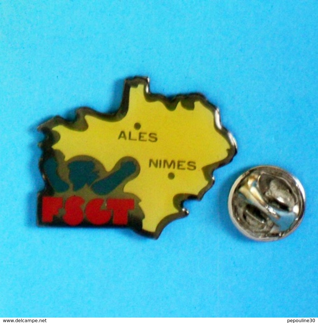 1 PIN'S //  ** FSGT / ALES - NIMES / GARD OCCITANIE ** - Autres & Non Classés