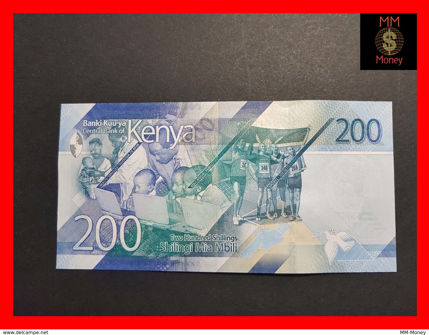 KENYA 200 SHILLINGS 2019 P. NEW UNC - Kenia