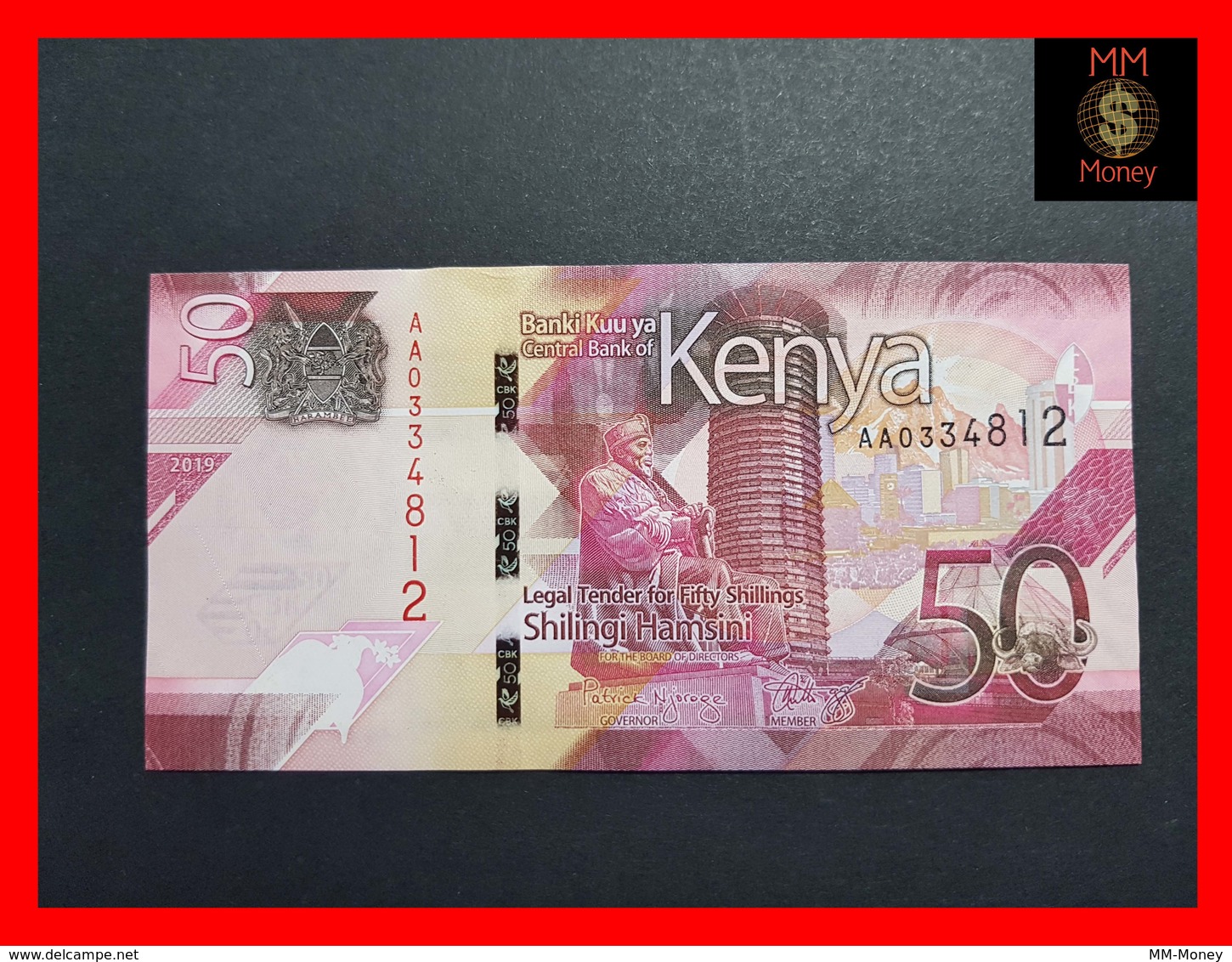 KENYA 50 SHILLINGS 2019 P. NEW UNC - Kenia