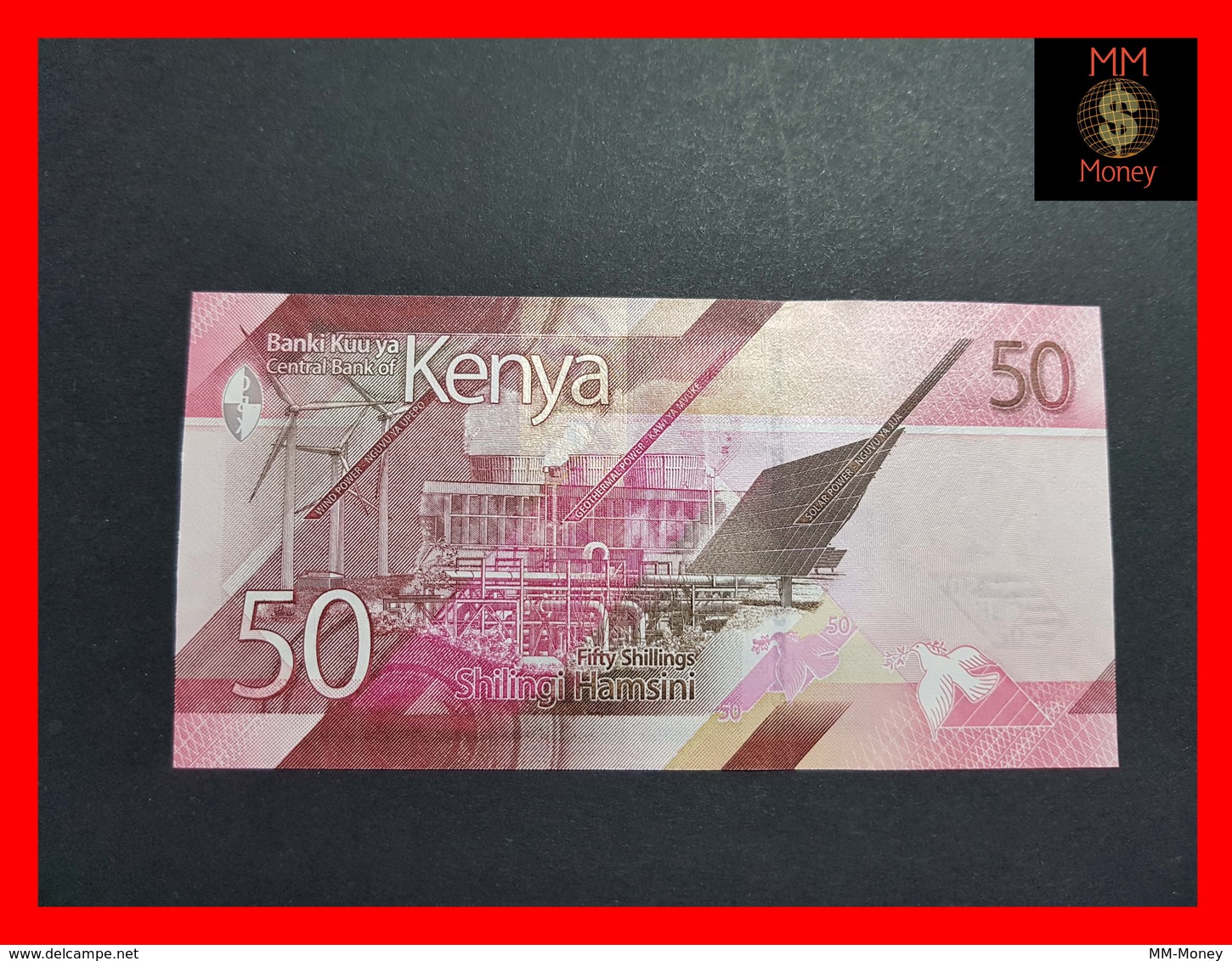 KENYA 50 SHILLINGS 2019 P. NEW UNC - Kenia